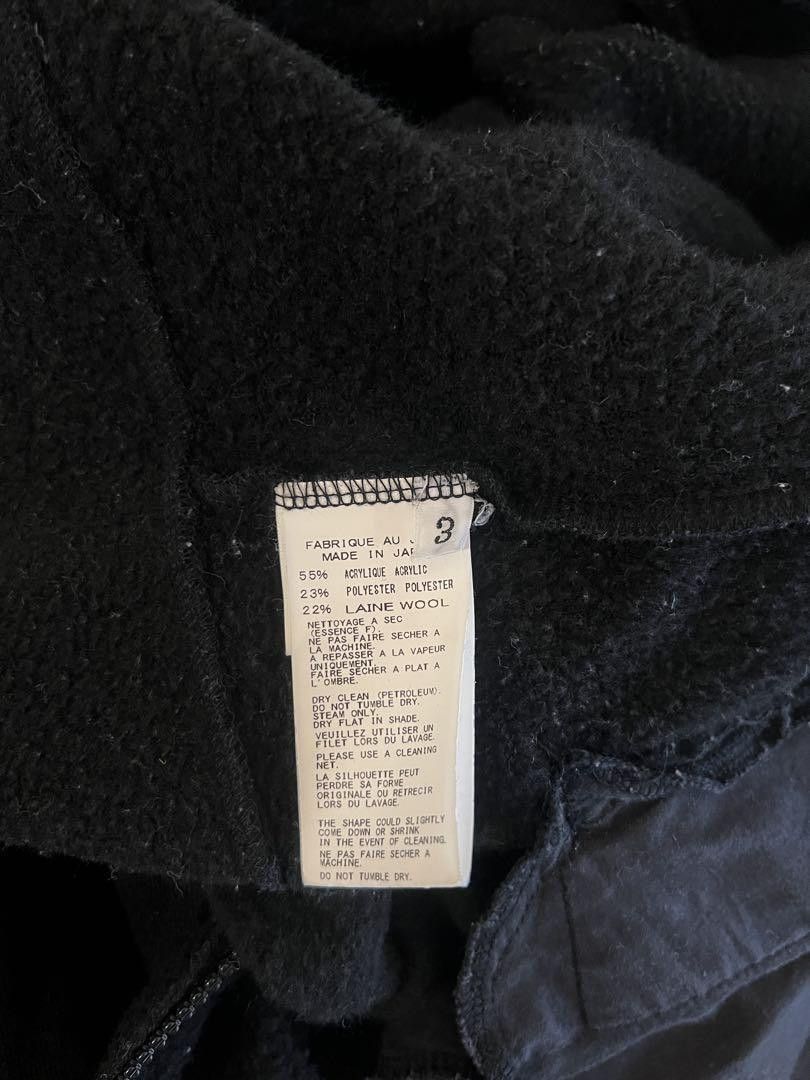 Yohji Yamamoto yohji yamamoto pour homme wool hoodie Size US L / EU 52-54 / 3 - 4 Thumbnail