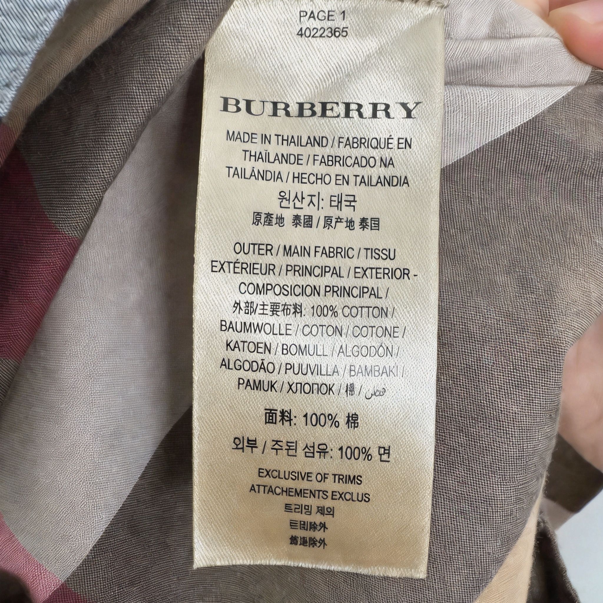 Burberry Burberry Classic Check Dress/ Size S / US 4 / IT 40 - 4 Thumbnail