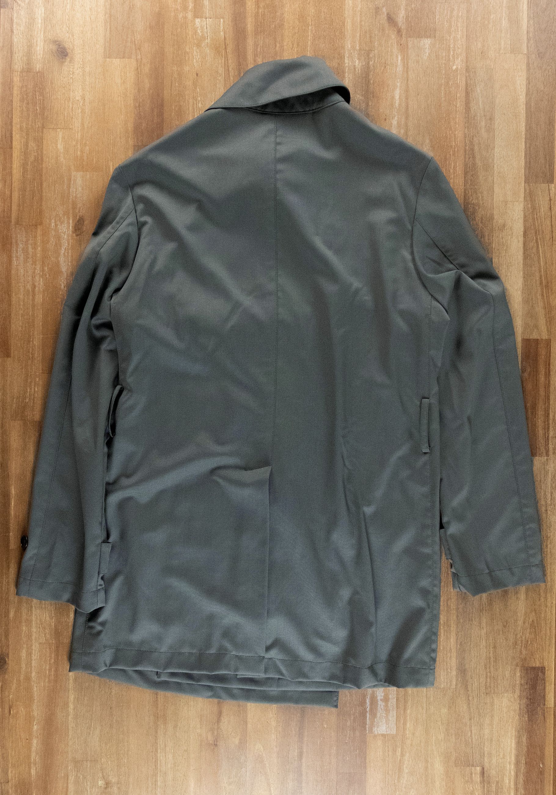 Luigi Bianchi LUIGI BIANCHI SARTORIA green wool trench coat Size 42 / XL Size US XL / EU 56 / 4 - 10 Thumbnail