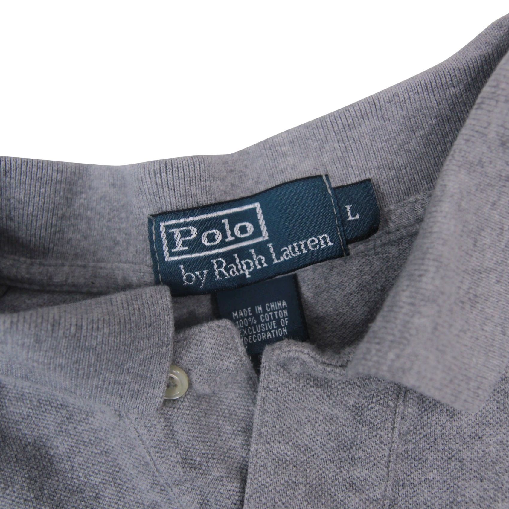 Polo Ralph Lauren VINTAGE Polo Ralph Lauren Martini Polo Bear Polo Shirt Mens L Gray Polo Bear Martini Polo Shirt Size US L / EU 52-54 / 3 - 3 Thumbnail