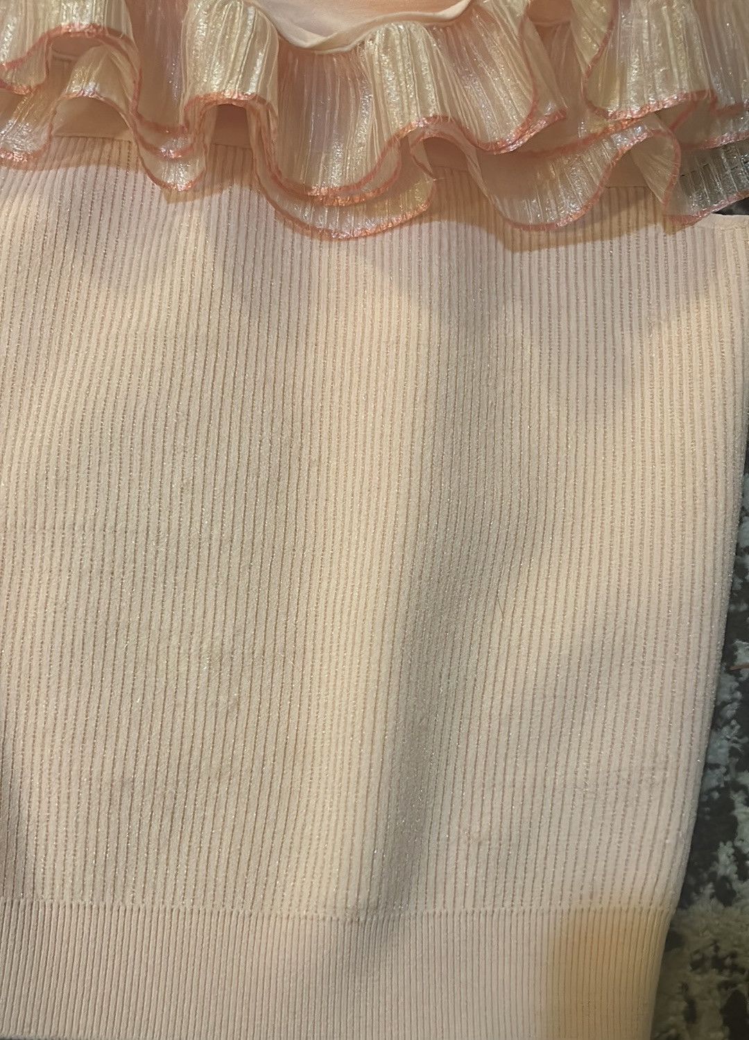 Alexander McQueen Alexander McQueen Tint Pink Off Shoulder Top Size S Size S / US 4 / IT 40 - 9 Thumbnail
