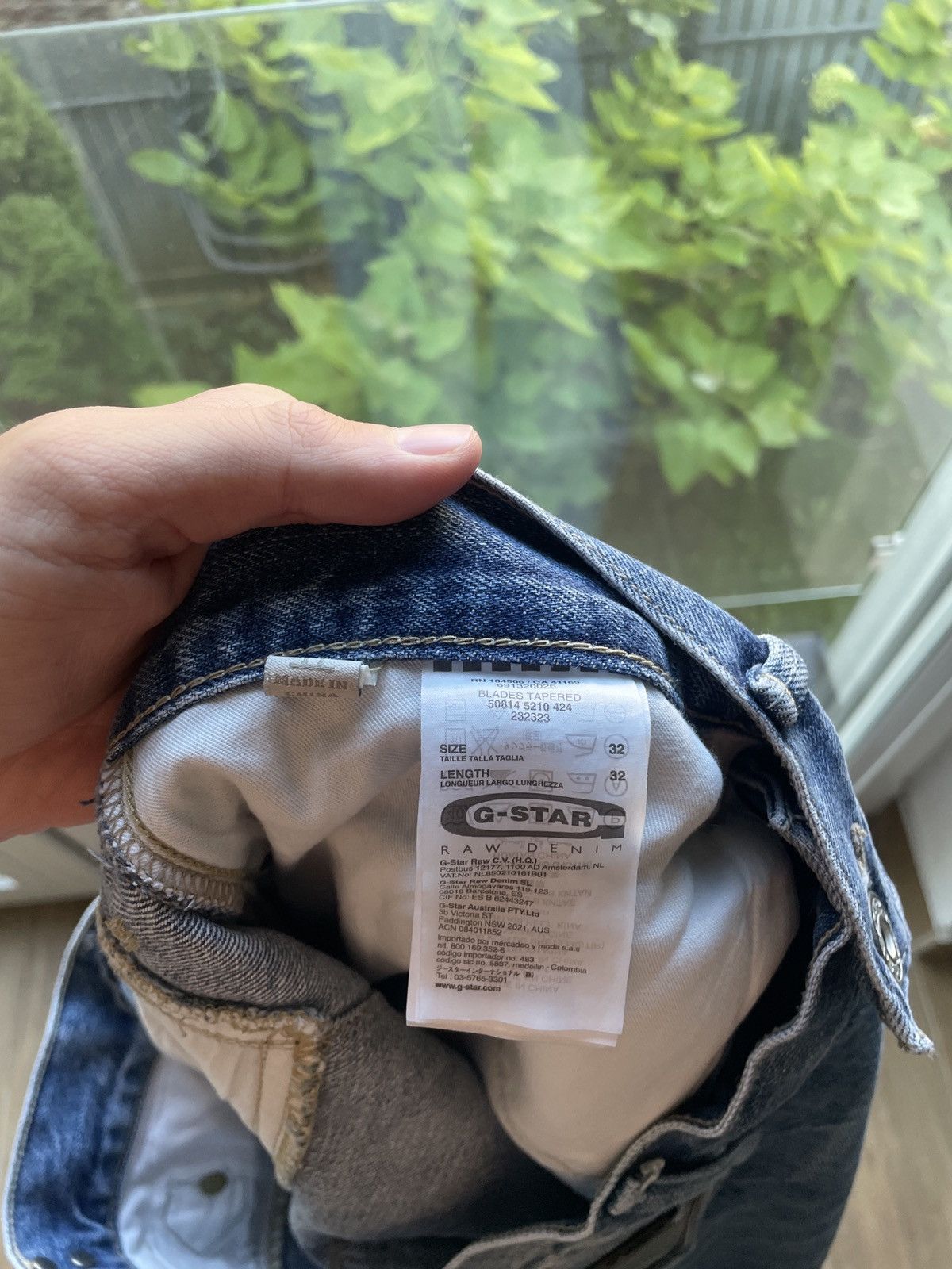 G-Star Vintage G-Star Jeans Faded Japanese Mud Washed Slim Y2K Rare Size US 32 / EU 48 - 10 Thumbnail