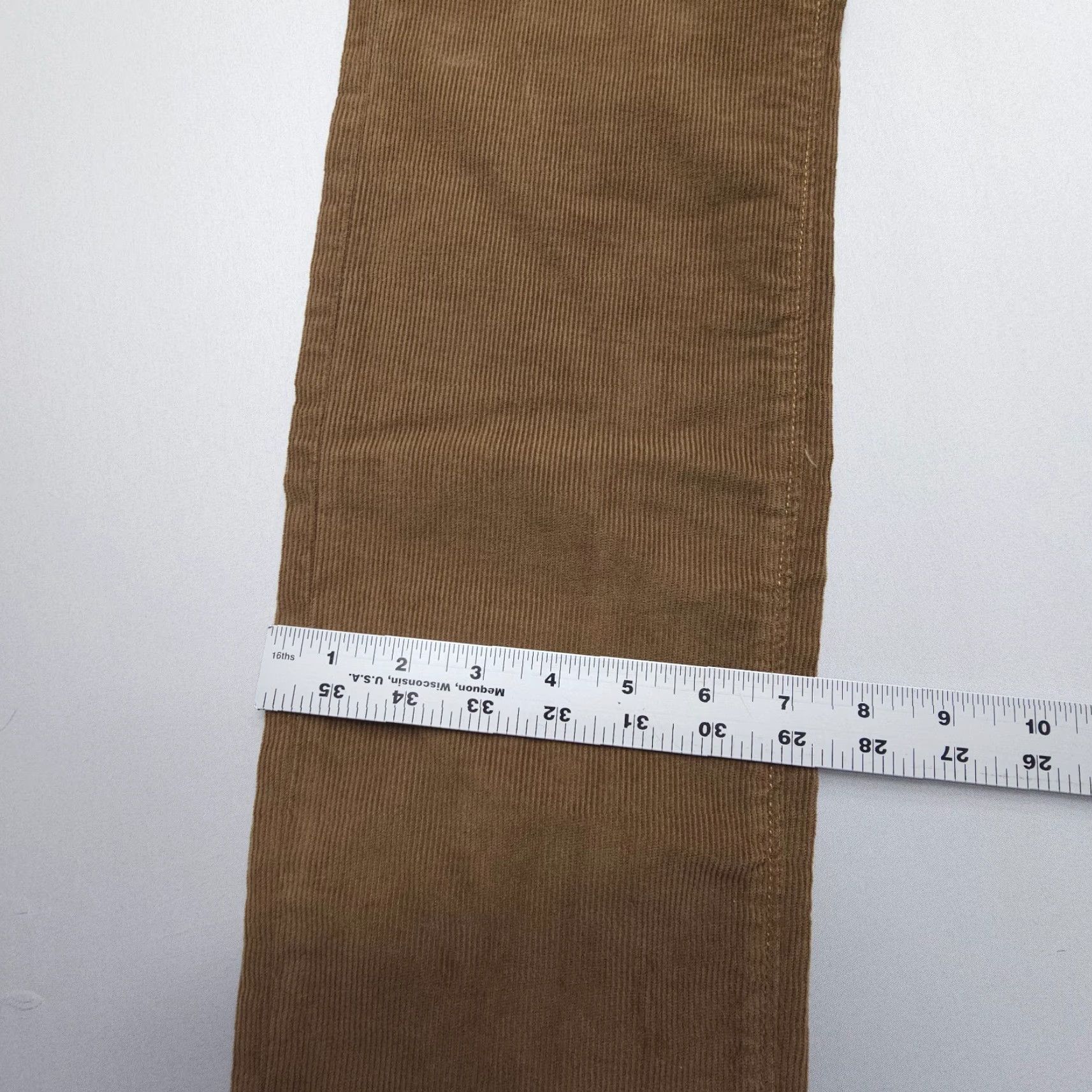 J.Crew J.CREW 250 Skinny Fit Corduroy Pants Mens 34 x 34 Brown Five Pocket Slim NWT Pants Size US 34 / EU 50 - 5 Thumbnail