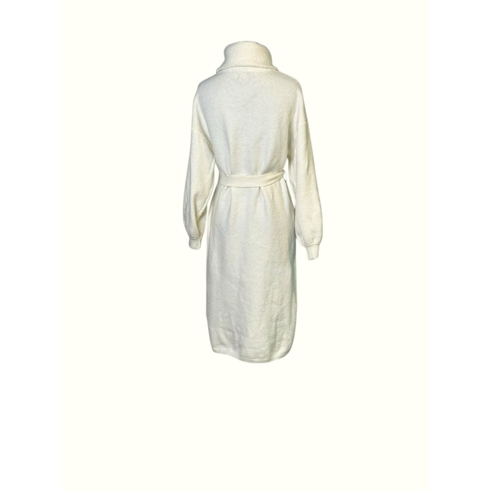Asos ASOS DESIGN knitted tie waist roll neck midi dress size 2P Size XS / US 0-2 / IT 36-38 - 12 Thumbnail
