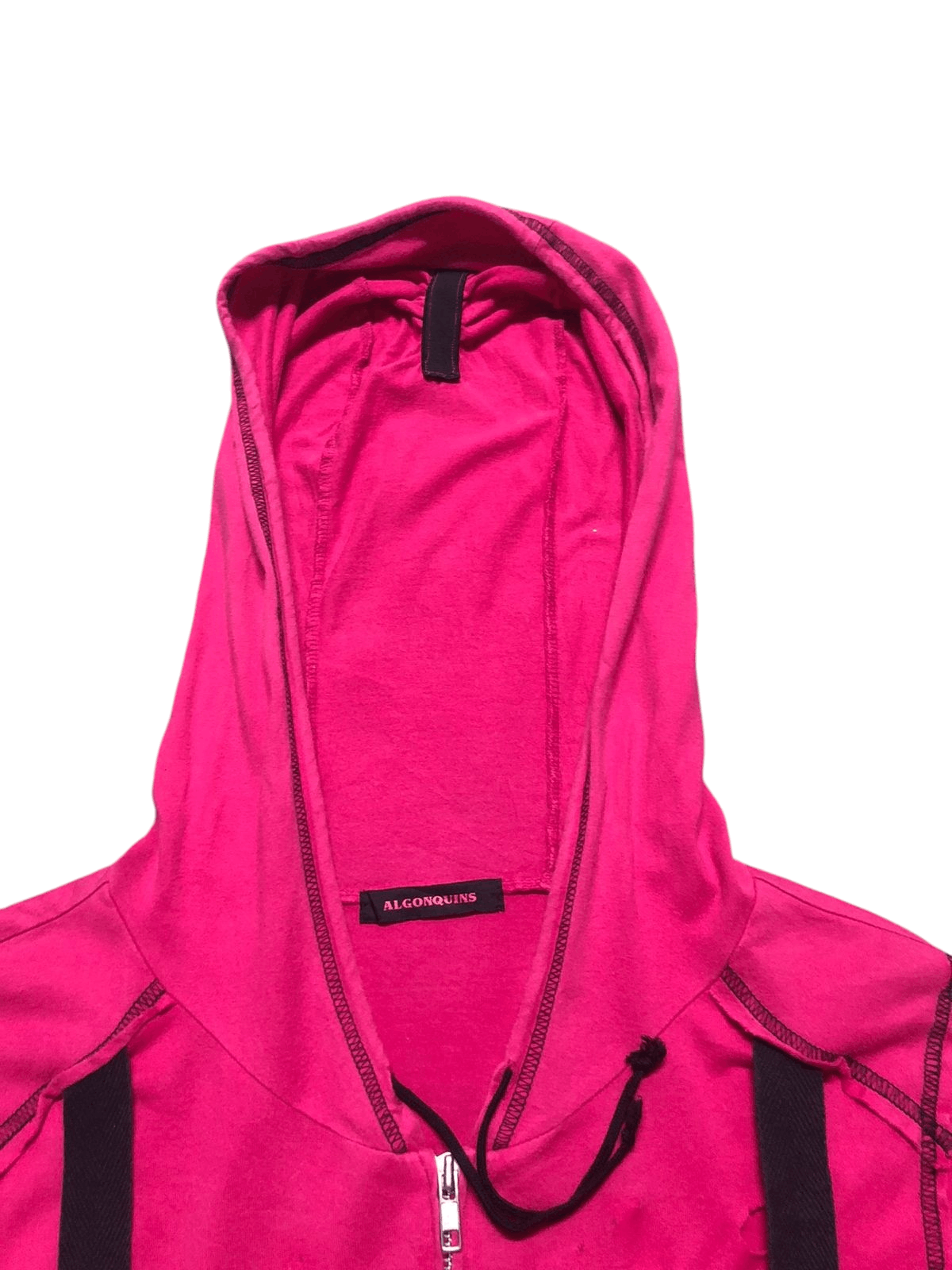If Six Was Nine Algonquins PinkHoodie Zipper Seditionaries Style Distressed Size US M / EU 48-50 / 2 - 9 Thumbnail