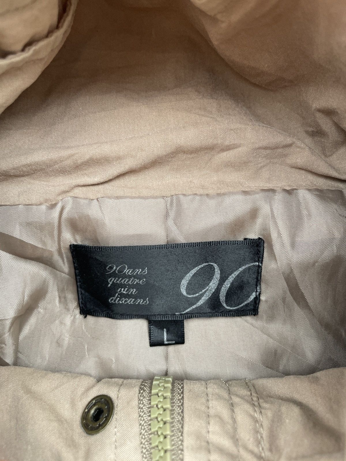 GOA 2000s JAPANESE BRAND 90 ANS BONO HIDDEN HOOD MILITARY JACKET Size US S / EU 44-46 / 1 - 2 Thumbnail