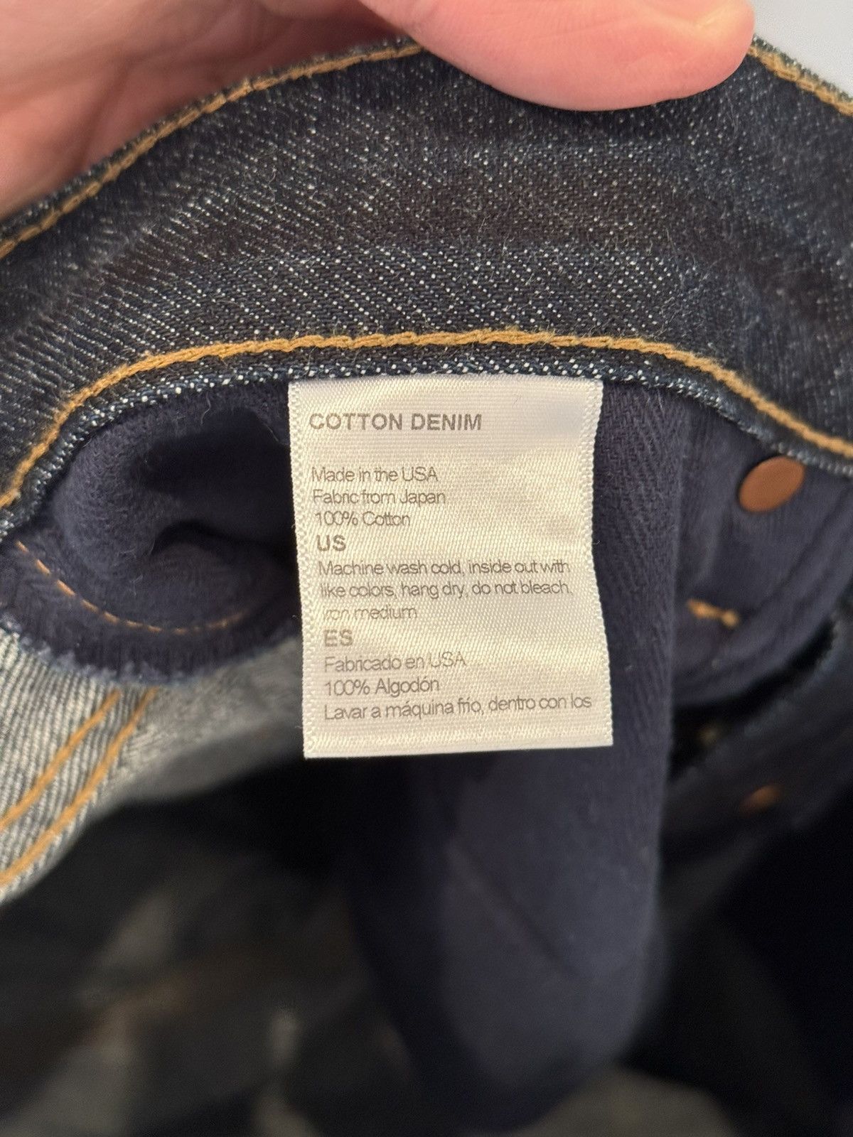 Freenote Cloth Trabuco Classic Straight 14.50 Ounce Kaihara Denim Size US 30 / EU 46 - 12 Thumbnail