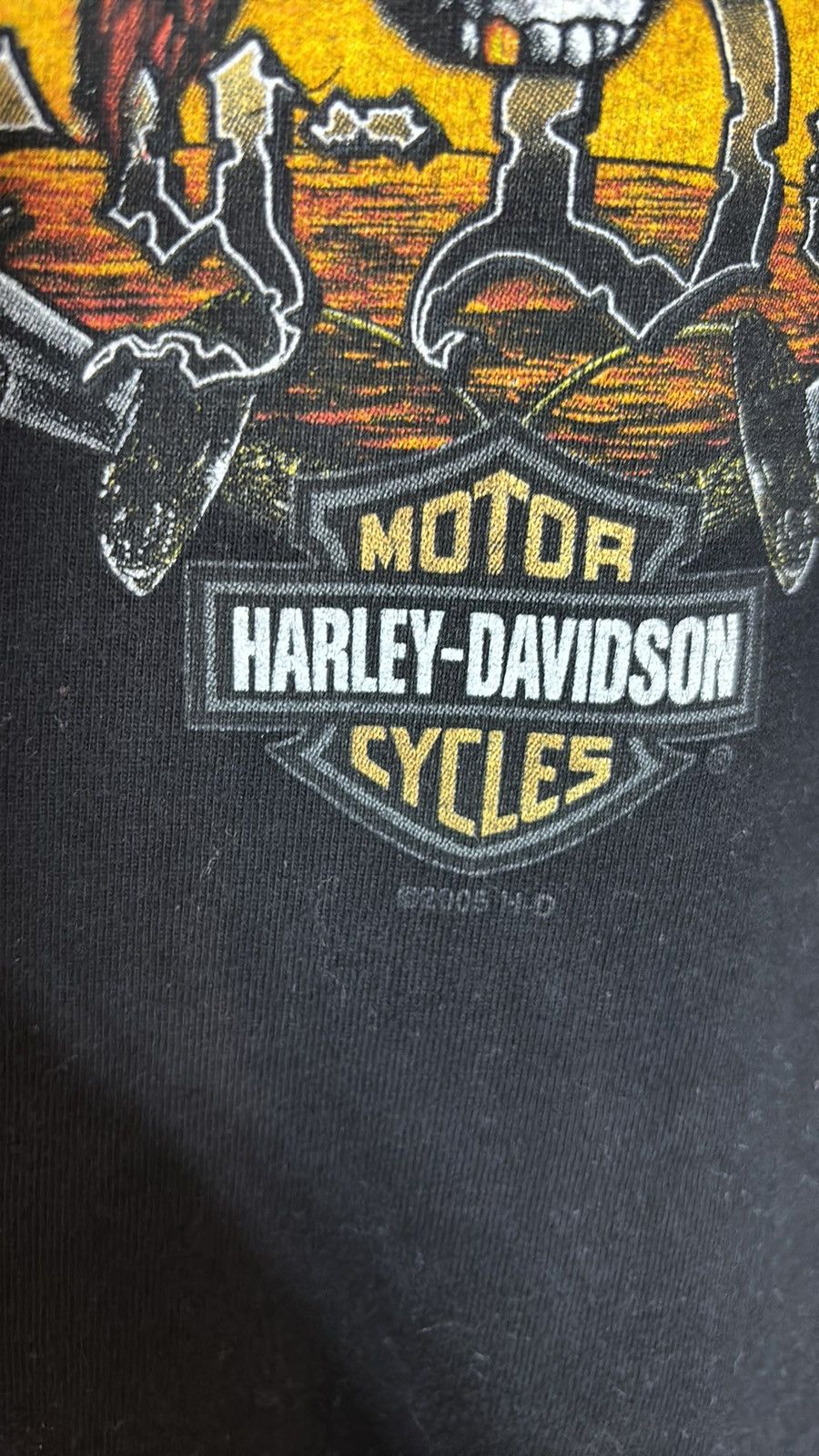 Vintage Vintage Harley Davidson Shirt Size US XL / EU 56 / 4 - 3 Thumbnail