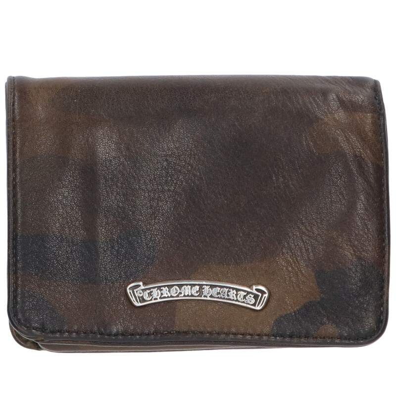 【けけけけん】 CHROME HEARTS/JOEY SCRLL Chrome Hearts CHROME HEARTS JOEY Scroll Wallet | Grailed