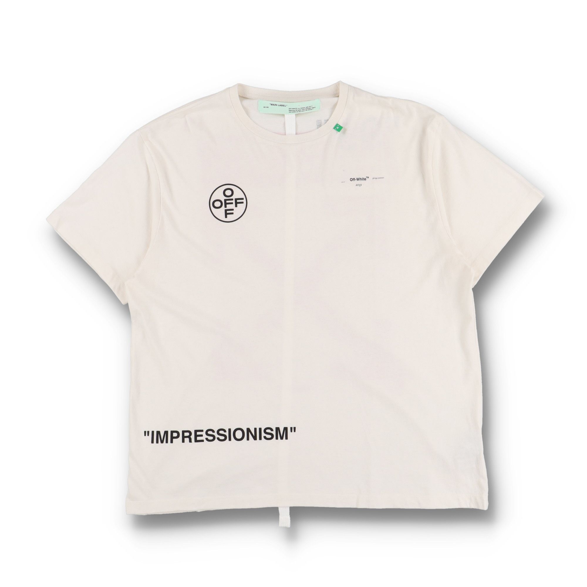 Off-White Pink Impressionism Stencil Arrows Oversized T-Shirt Size US M / EU 48-50 / 2 - 5 Thumbnail