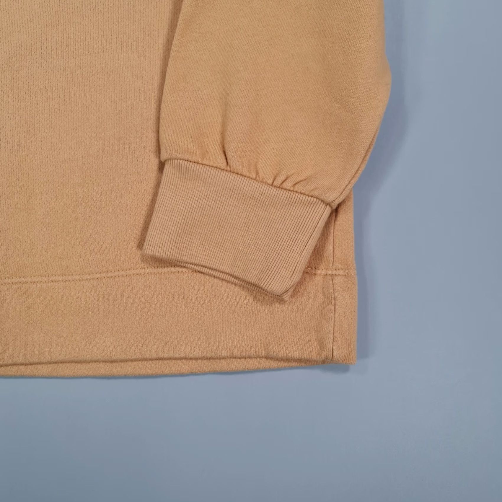 Velvet Velvet by Graham & Spencer Sweatshirt Women's Henley Collared Cotton Gold Medium Denny Top Size M / US 6-8 / IT 42-44 - 4 Thumbnail