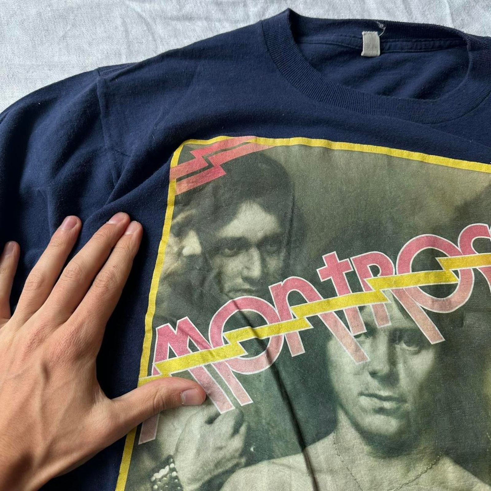Band Tees Vintage 70s Montrose Sammy Hagar Van Halen Band Tee Shirt Size US M / EU 48-50 / 2 - 4 Thumbnail