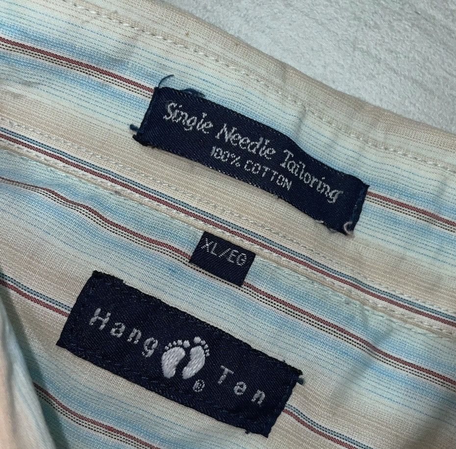 Hang Ten Hang Ten Single Needle Tailor Button Up Size US XL / EU 56 / 4 - 2 Thumbnail