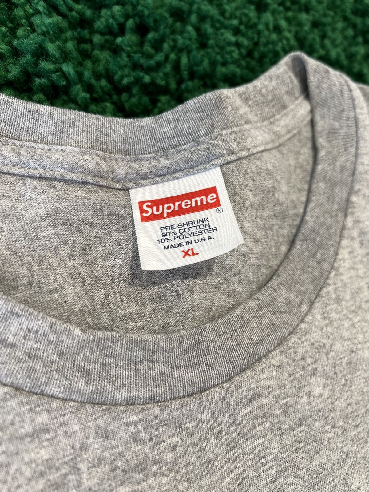 Supreme Supreme Smoke Tee Grey Size US XL / EU 56 / 4 - 3 Thumbnail