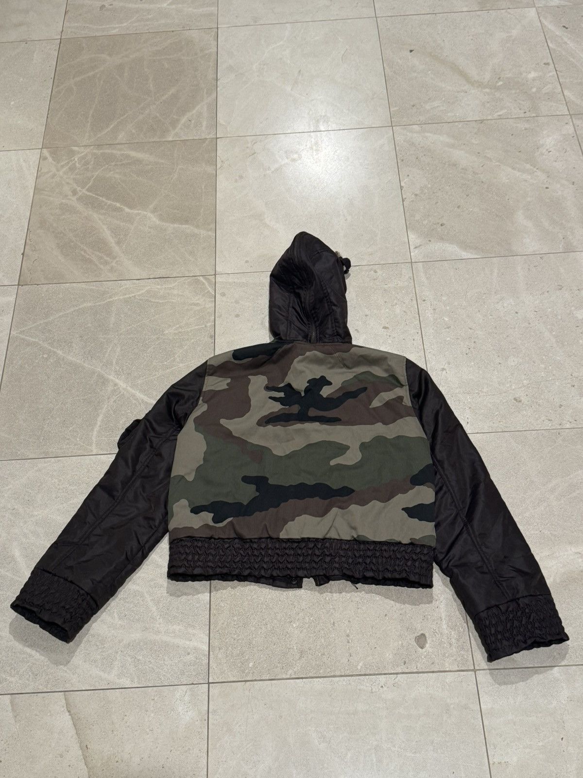 Vintage vintage black/camo zip up Size US S / EU 44-46 / 1 - 1 Thumbnail
