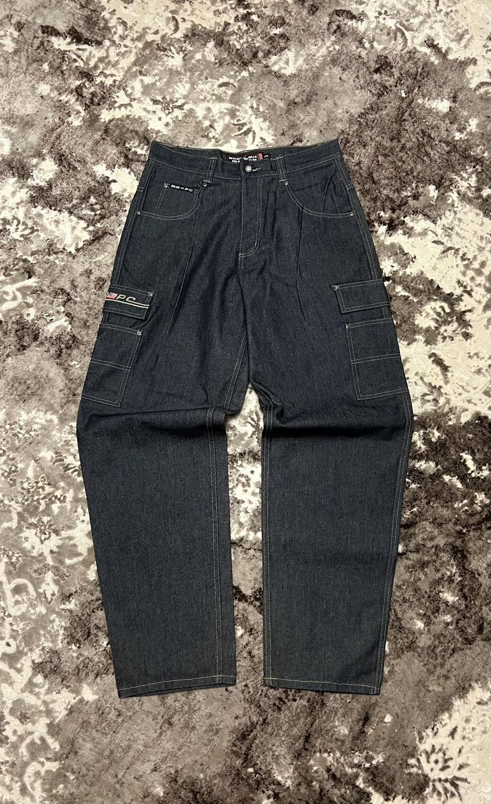 Vintage Vintage Beverly Hills Wu-tang style Carpenter Baggy jeans Size US 34 / EU 50 - 2 Thumbnail