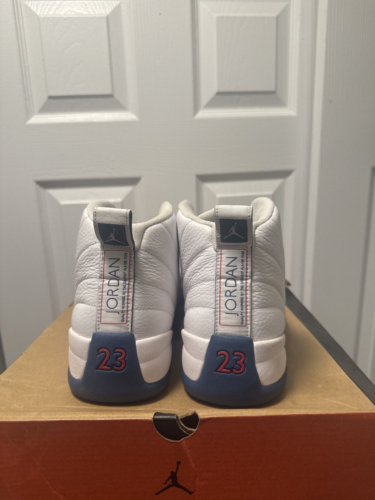 Jordan Brand French blue 12s size 12 (2016 Pair) Size US 12 / EU 45 - 2 Thumbnail