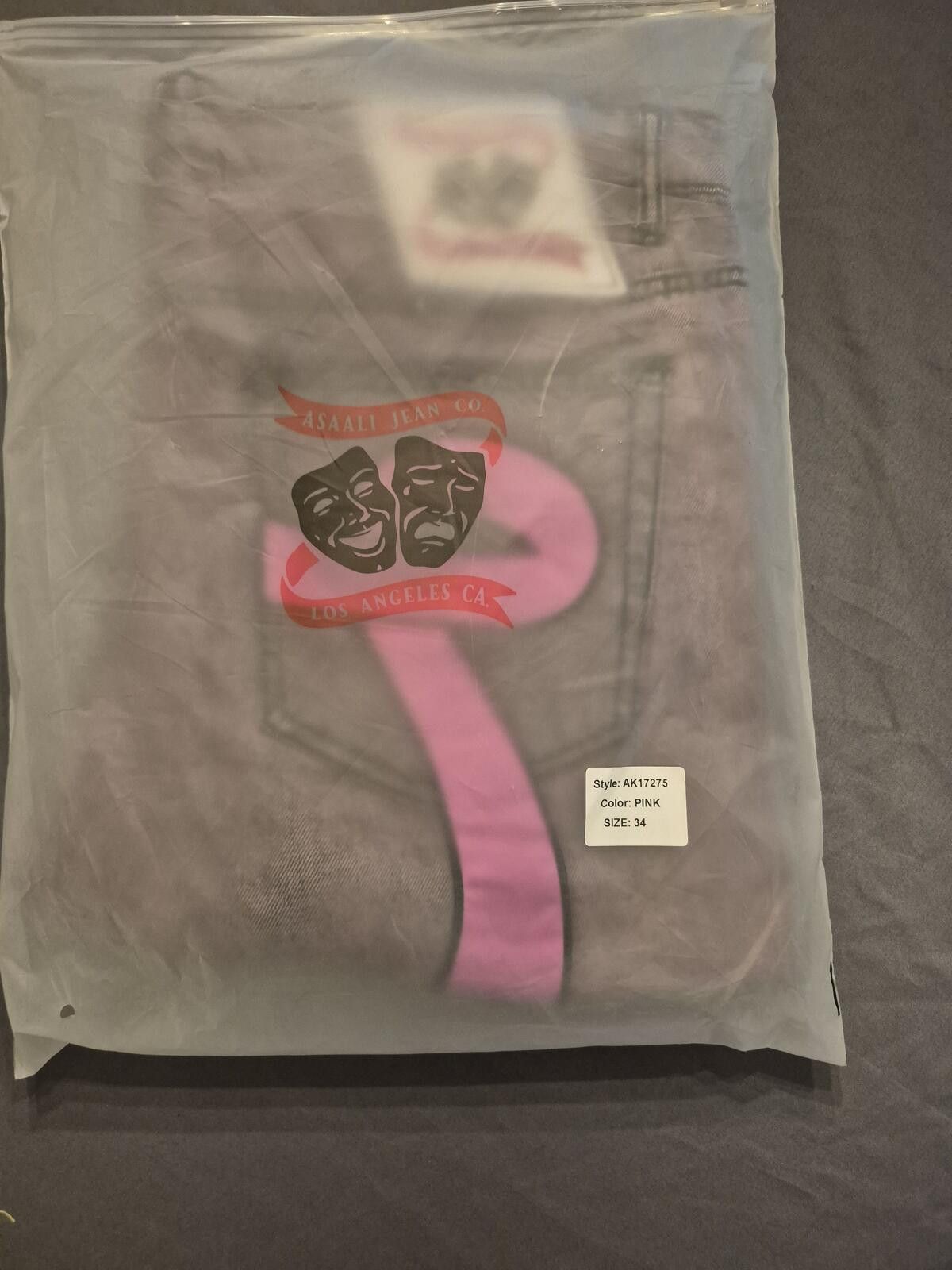 Asaali Asaali Pink Cartel Denim Jeans Size 34 MSRP $350 Size US 34 / EU 50 - 3 Thumbnail