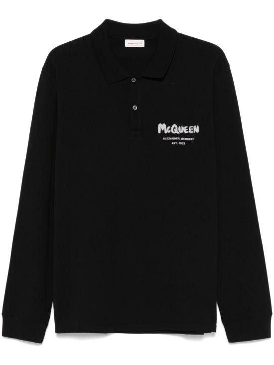 Tシャツ・カットソー ALEXANDER MCQUEEN Men T Shirts 828420 QTADD 0520 BLACK Alexander McQueen ALEXANDER MCQUEEN Men T-Shirts 828420QTADD