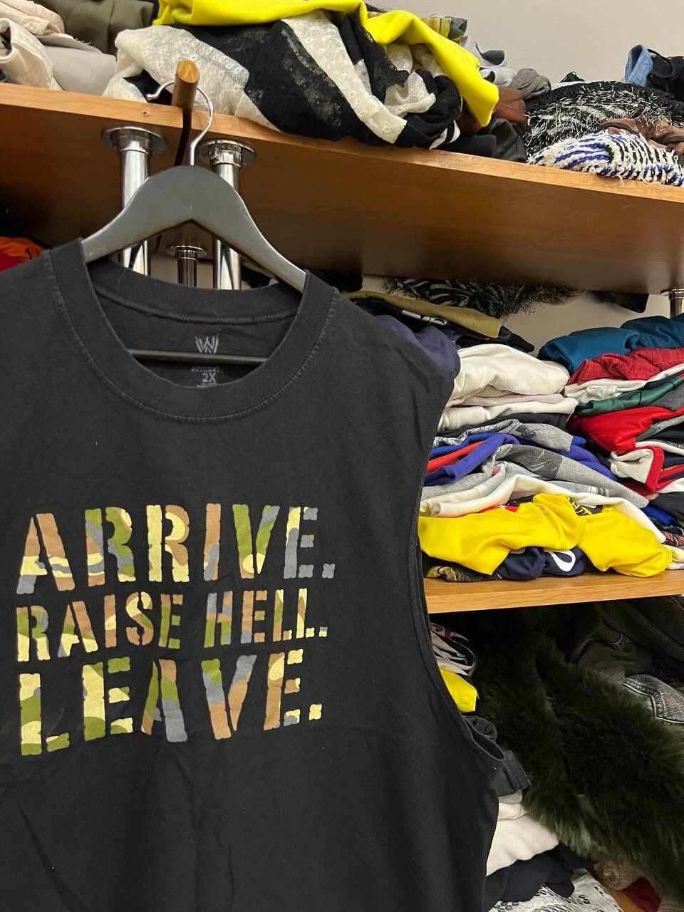 Vintage × WWE WWE Stone Cold Arrive Raise Hell Leave Tee Size US XXL / EU 58 / 5 - 3 Thumbnail