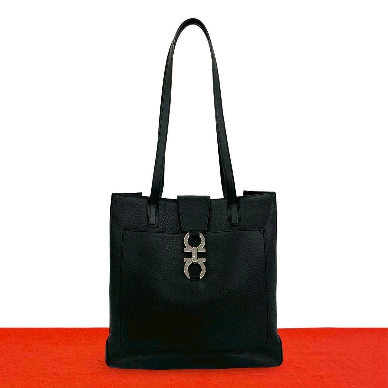 Salvatore Ferragamo Salvatore Ferragamo Salvatore Ferragamo Calf Leather Tote Bag Leather Tote Bag DUTY FREE for USA Size ONE SIZE - 1 Thumbnail