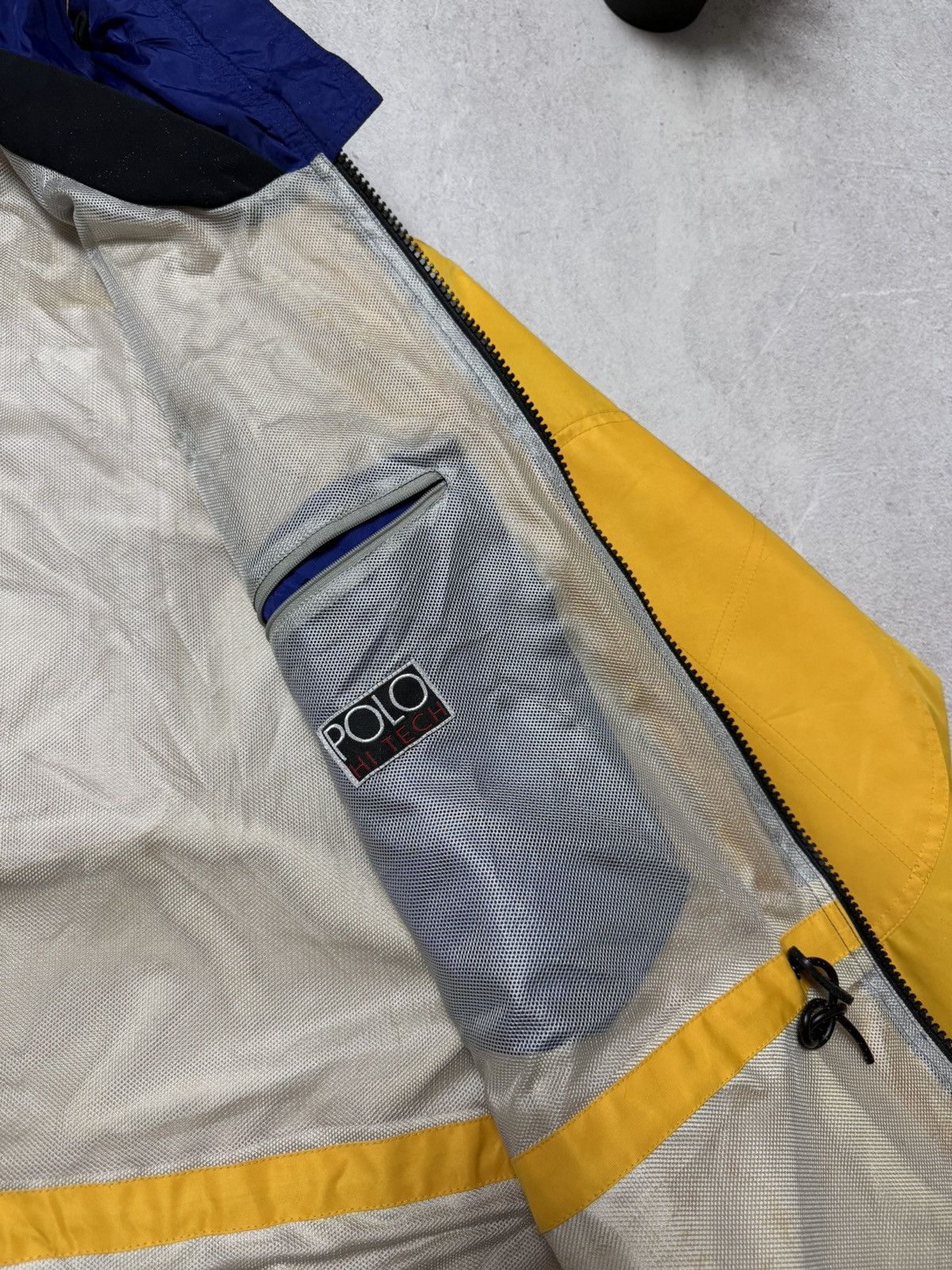 Polo Ralph Lauren × Vintage Vintage Polo Ralph Lauren Hi-Tech Jacket Windbreaker 80s Size US XL / EU 56 / 4 - 19 Thumbnail