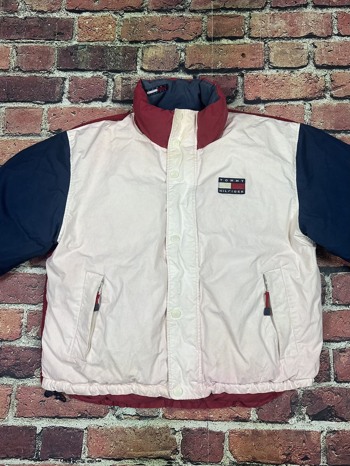 Tommy Hilfiger Vintage Tommy Hilfiger Puffer Down Reversible Jacket Ski Size US XL / EU 56 / 4 - 7 Thumbnail