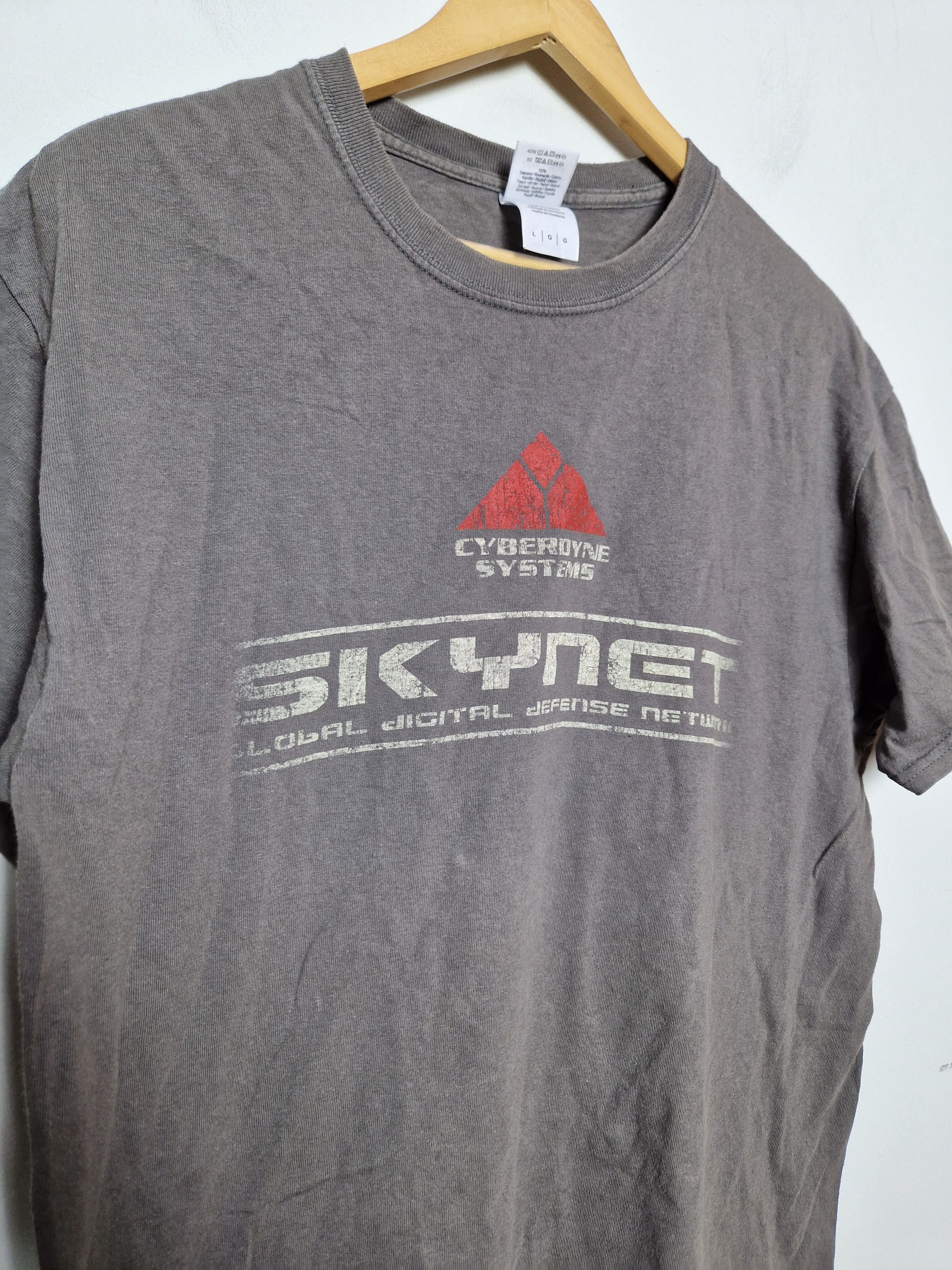 Vintage Terminator Skynet Cyberdyne Systems Techno Vintage T-Shirt Size US L / EU 52-54 / 3 - 4 Thumbnail