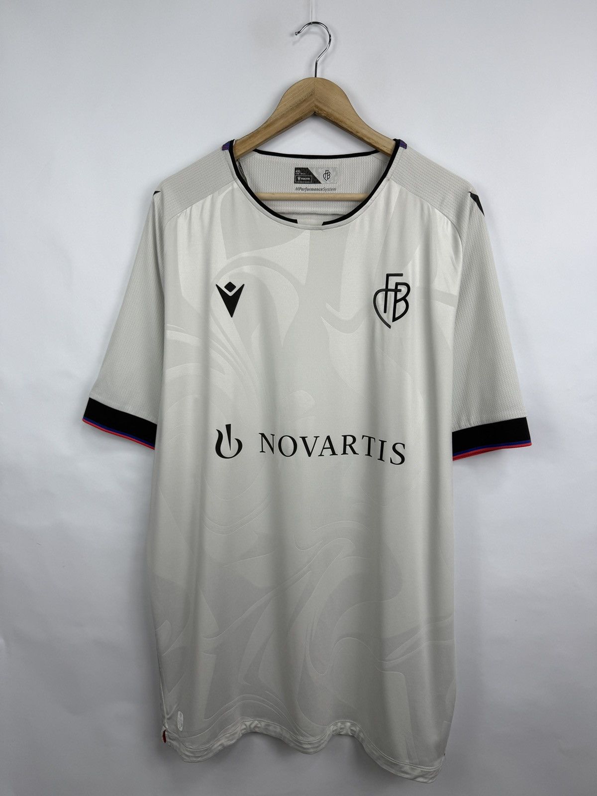 Macron 🇨🇭 2023/24 Macron FC Basel Away Jersey Soccer 1893 Rare Y2K Size US XXL / EU 58 / 5 - 4 Thumbnail