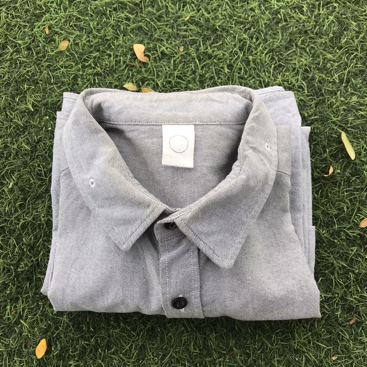 Issey Miyake × Japanese Brand Tac:Tac Grey Shirt Japan Cpo Officer Military Shirt issey mi Size US M / EU 48-50 / 2 - 2 Thumbnail