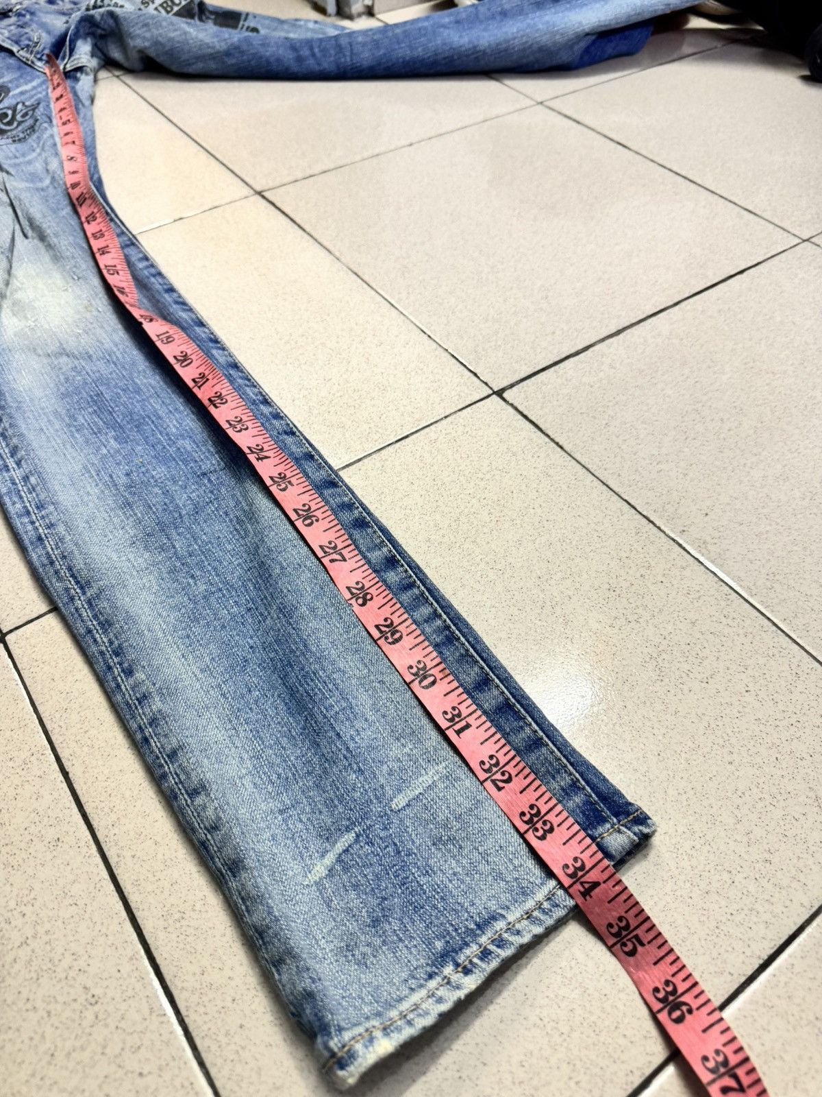 Hysteric Glamour HYSTERIC GLAMOUR x NEW YORK DOLLS JEANS SIZE 30 Size 30" / US 8 / IT 44 - 10 Thumbnail
