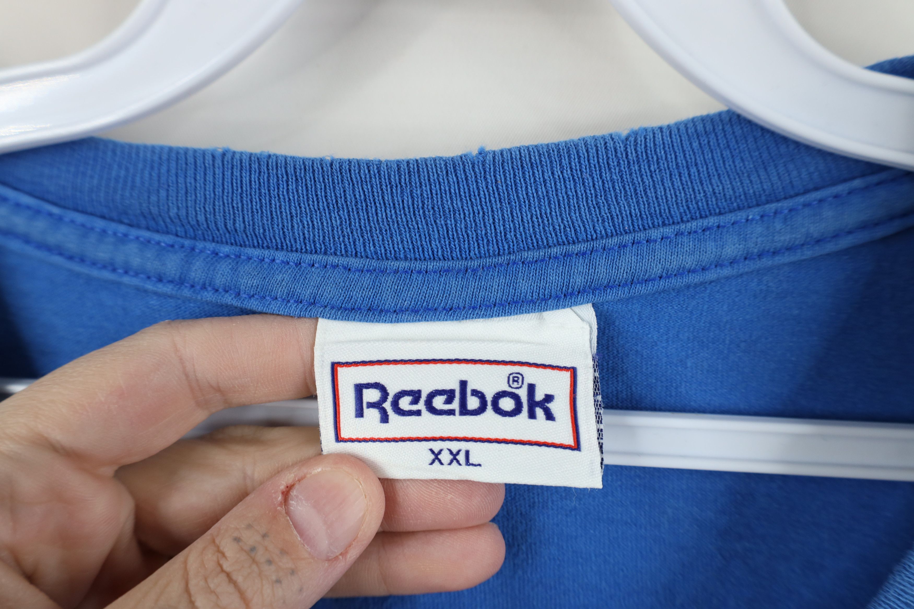 Reebok Vintage 90s Reebok Treasure Island Florida T-Shirt Blue USA Size US XXL / EU 58 / 5 - 7 Thumbnail