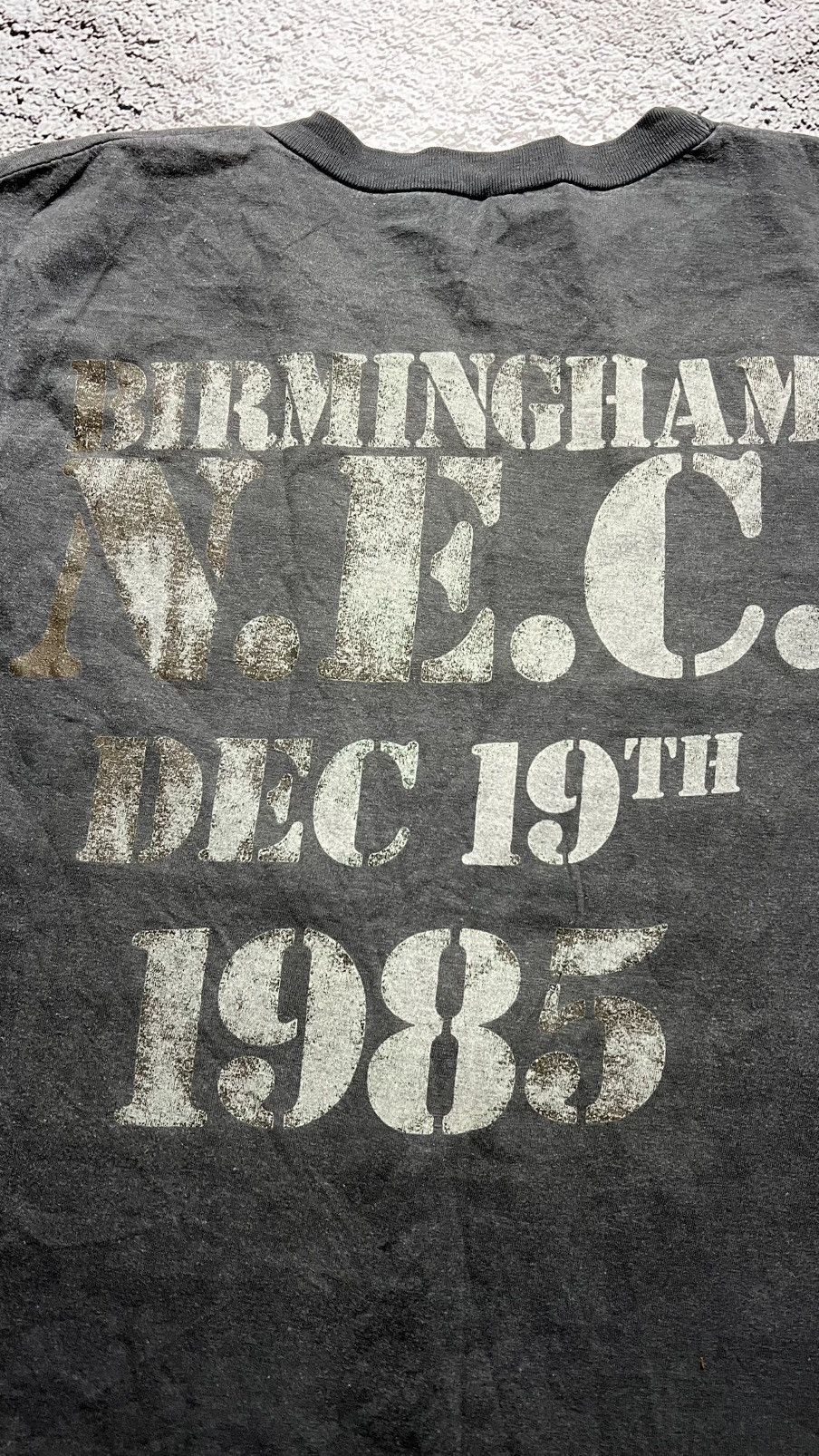 Band Tees 1985 RARE‼️Marillion Birmingham 1985 December 19th tee Size US M / EU 48-50 / 2 - 5 Thumbnail
