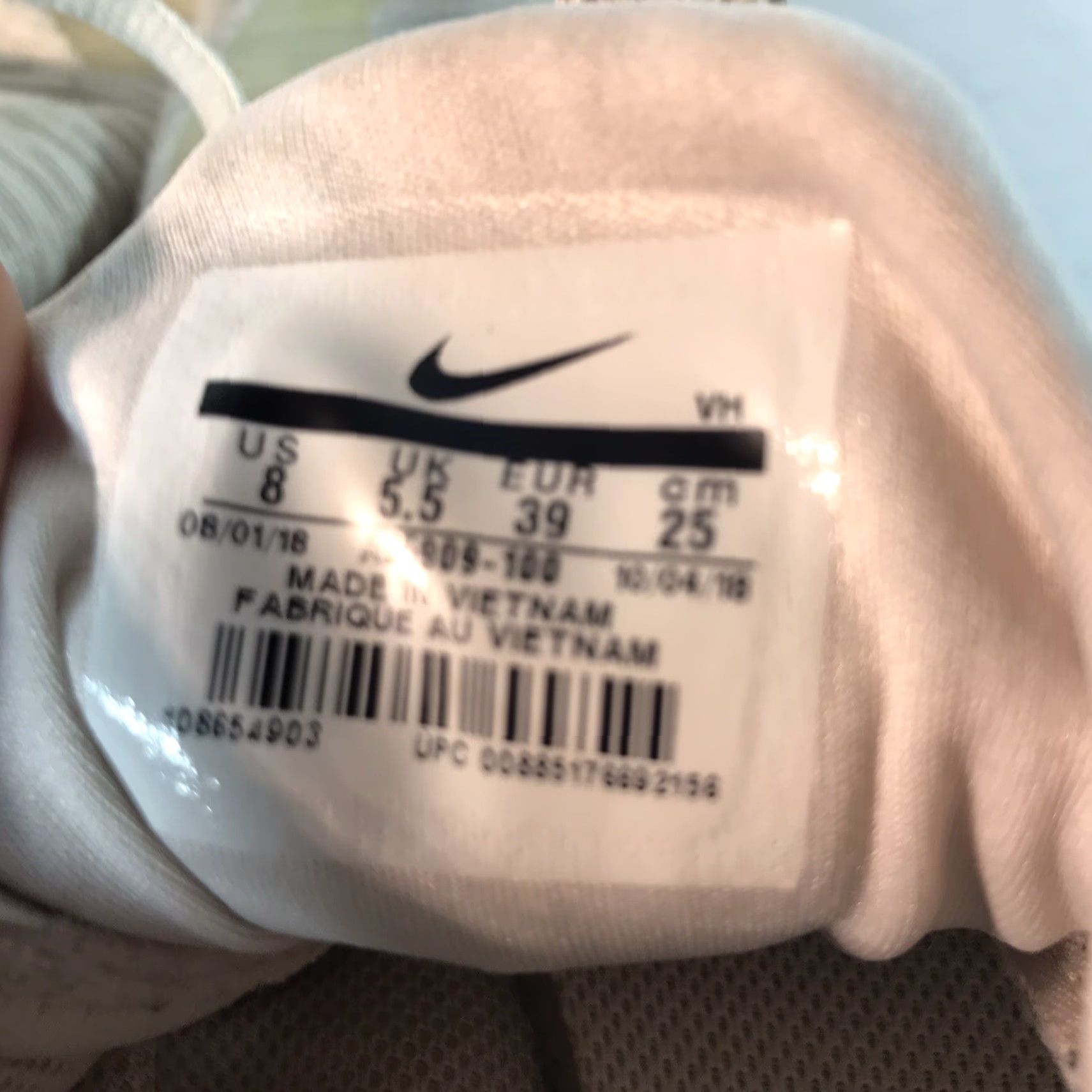 Nike Nike Renew Womens Sneakers Athletic Lace Up Low Top Casual Activewear Size 8 Beige Size US 8 / IT 38 - 6 Thumbnail