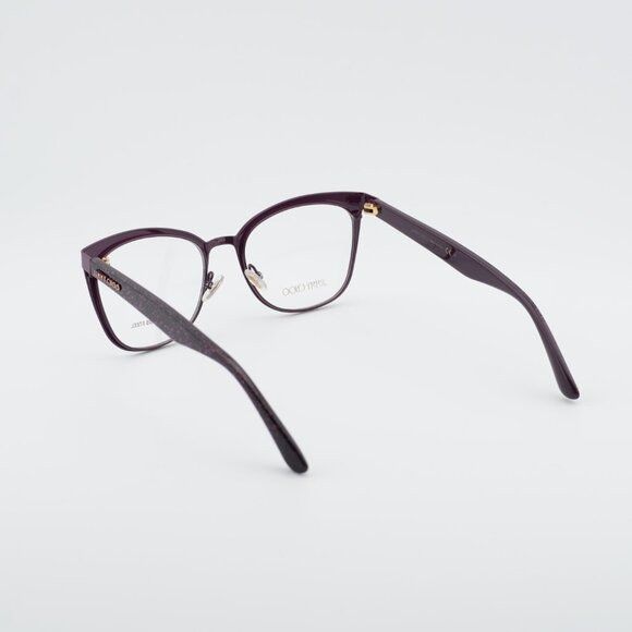 Jimmy Choo Jimmy Choo JC189 0FN1 00 Eyeglasses Cyclamen Violet 53mm Size ONE SIZE - 4 Thumbnail