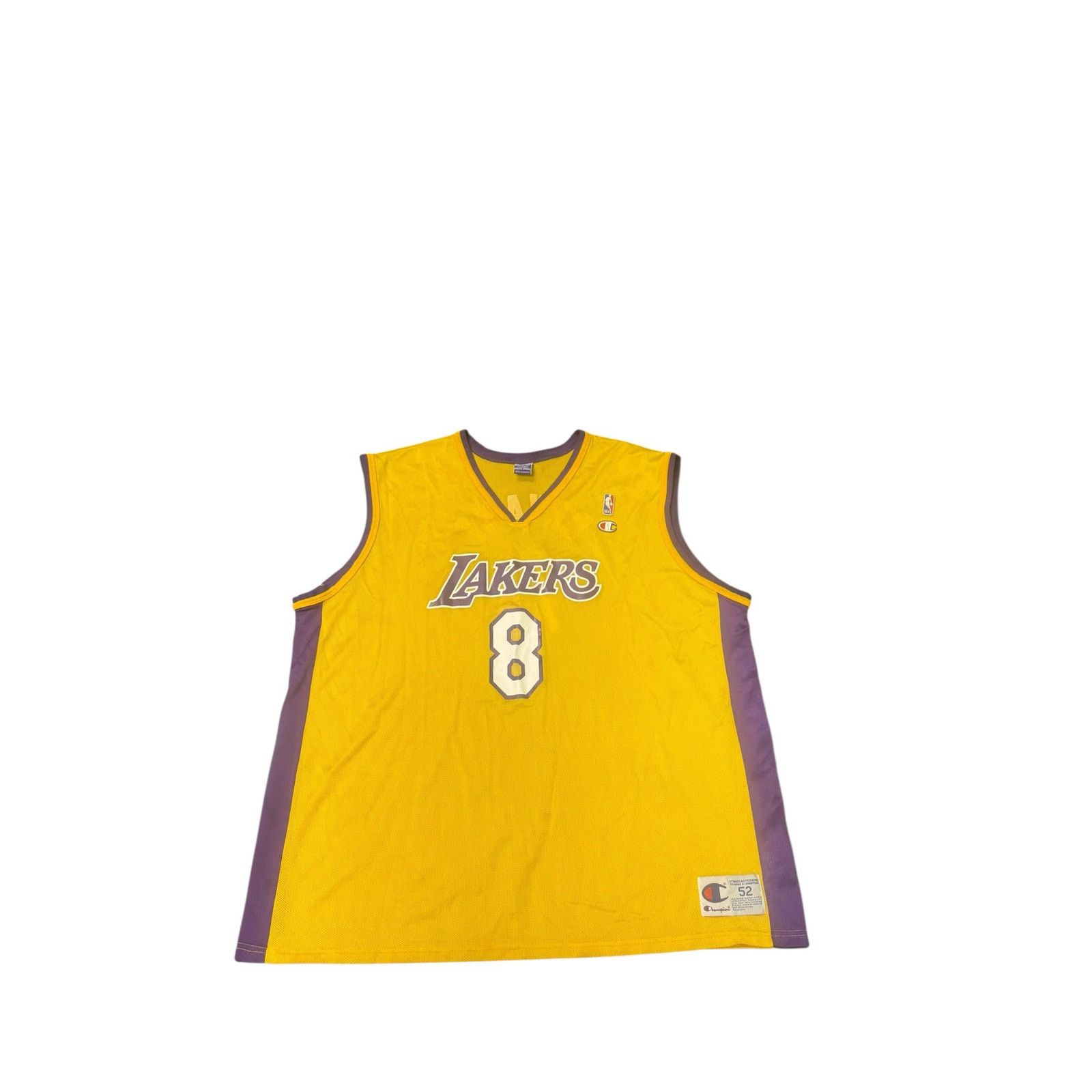 Vintage Champion Kobe Bryant #8 Los Angeles Lakers Jersey