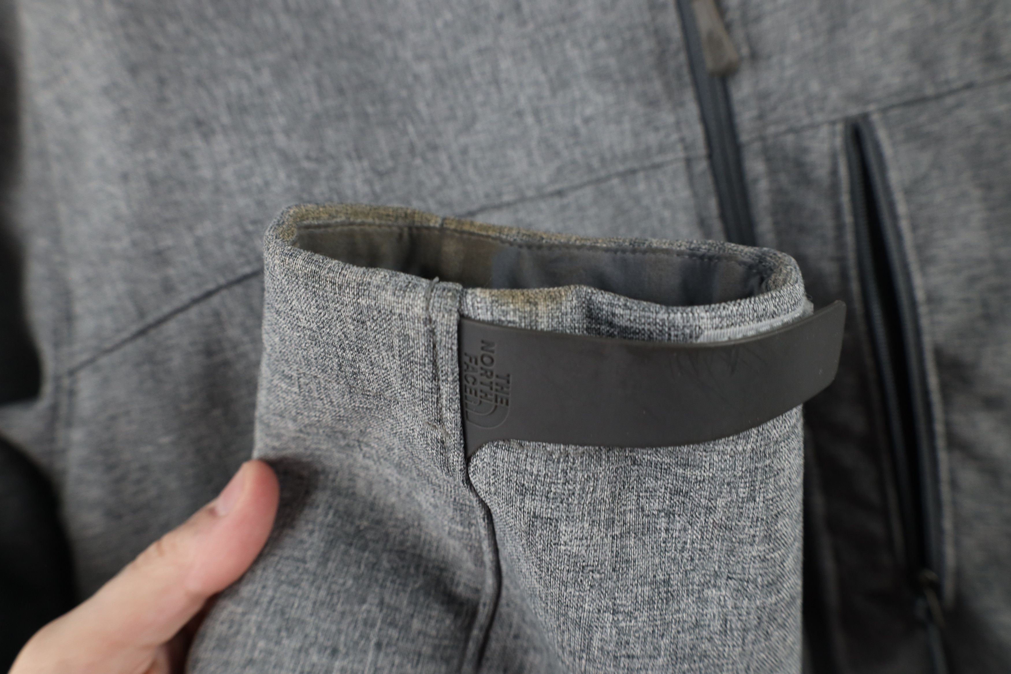 The North Face × Vintage The North Face Fleece Lined Soft Shell Jacket Chambray Size US M / EU 48-50 / 2 - 12 Thumbnail