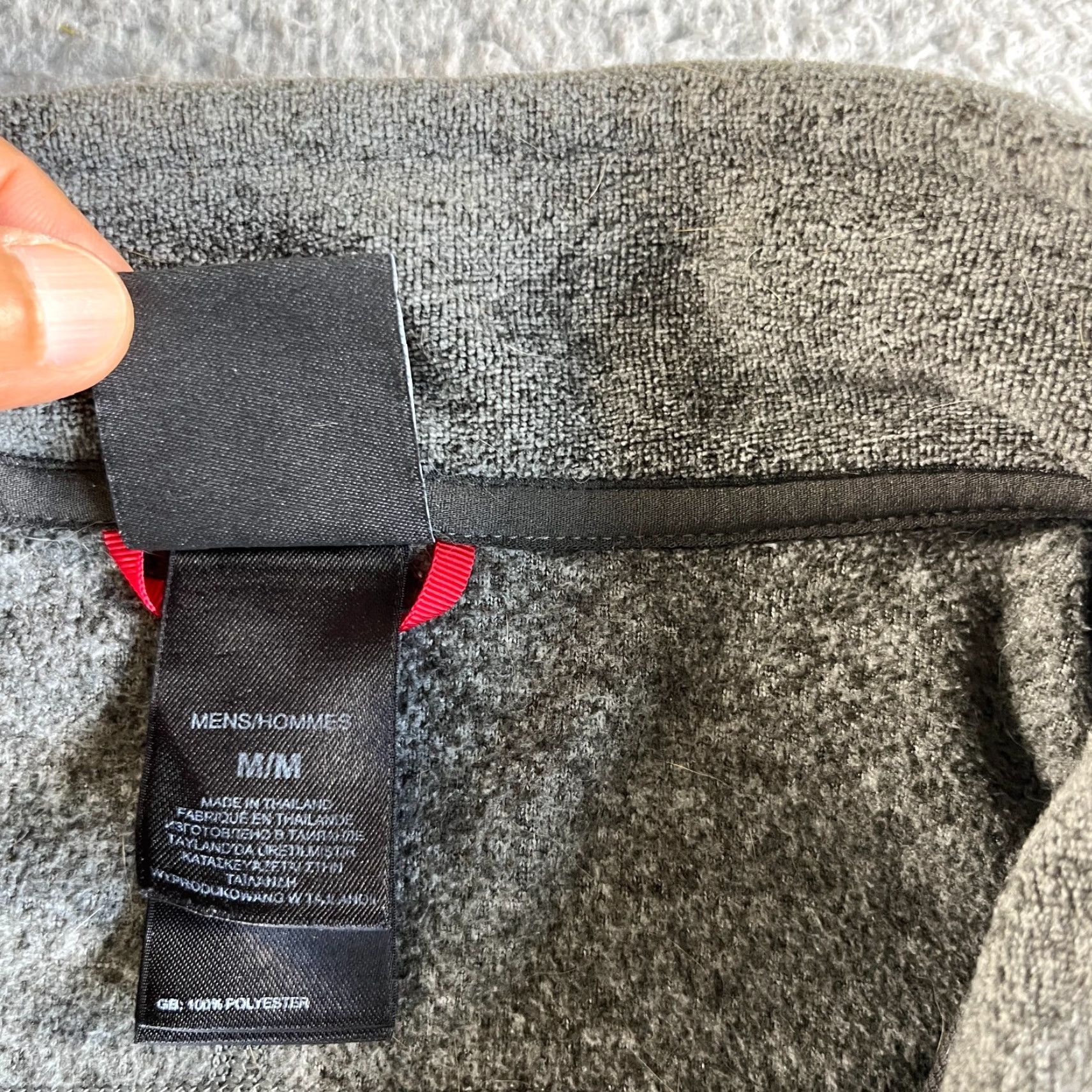 The North Face The North Face Jacket Mens Medium Gray Full Zip Fleece Polartec Classic Rattlers Athleisure Outdoor Sports Size US M / EU 48-50 / 2 - 5 Thumbnail