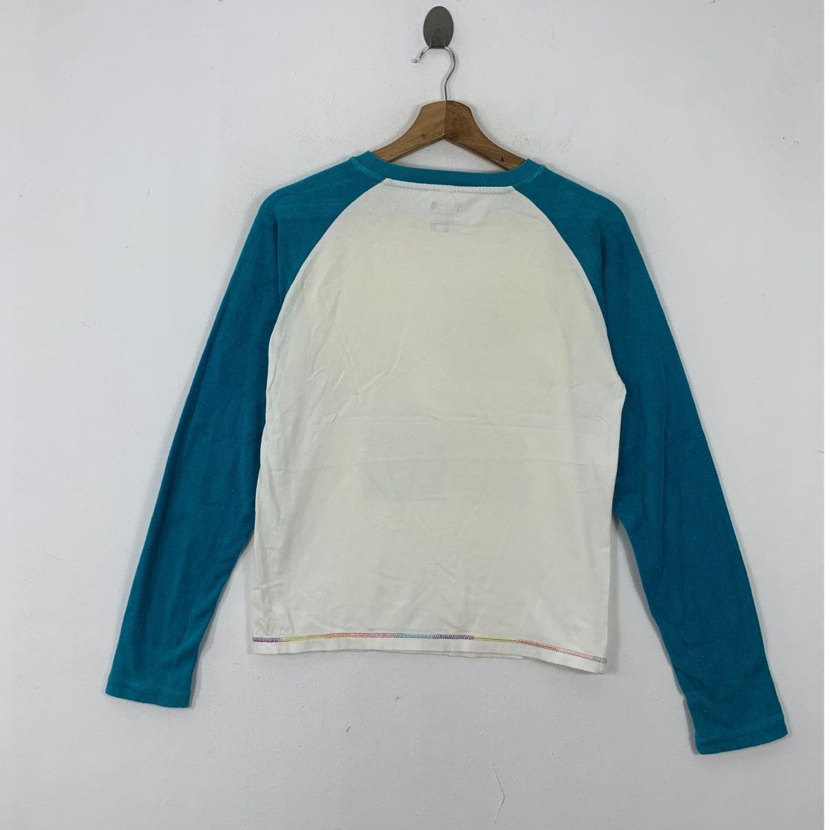 Vans VANS OFF THE WALL 66 Reflective Raglan Top Tee Shirt Top Size M / US 6-8 / IT 42-44 - 4 Thumbnail