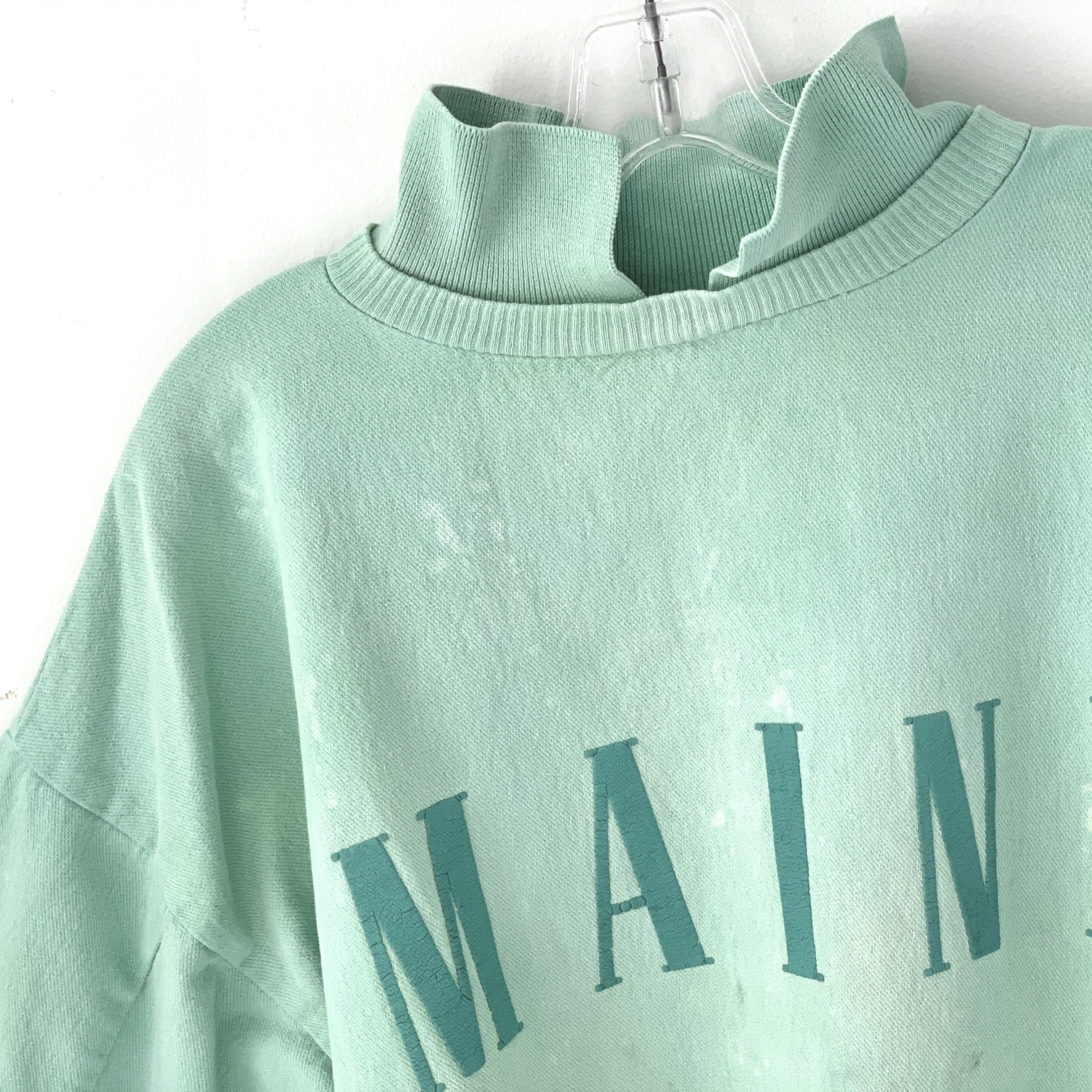 Other vintage 90s french terry sweatshirt with collar Size US M / EU 48-50 / 2 - 2 Thumbnail