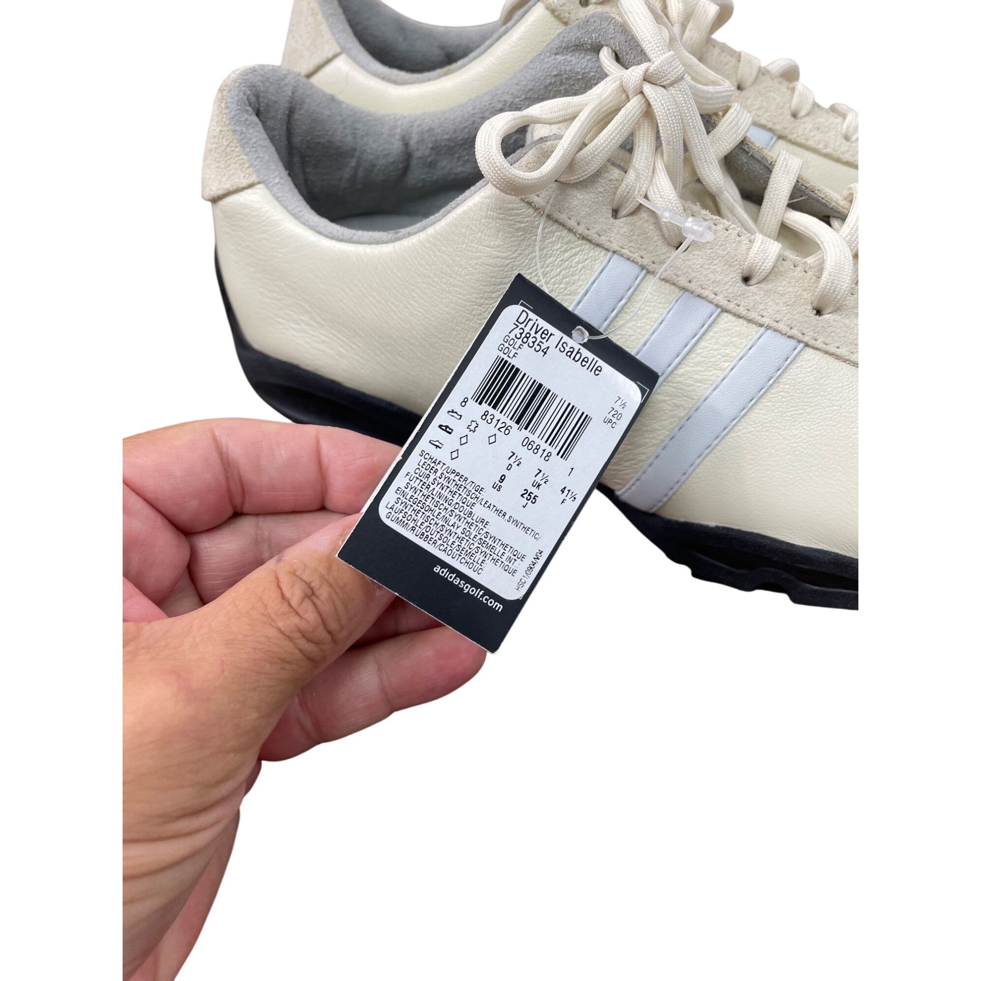 Adidas Adidas Driver Isabelle womans beige Leather golf sneakers Si Size US 9 / IT 39 - 6 Thumbnail