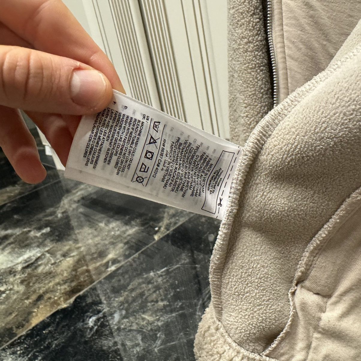 Japanese Brand Adidas fur hoodie Size US XS / EU 42 / 0 - 5 Thumbnail