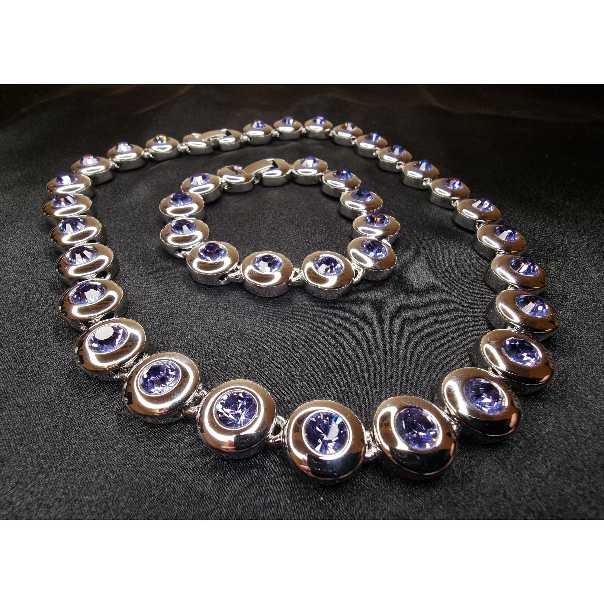 Vintage Vintage Nolan Miller 1999 Glamour Collection Silver-Tone Nec Size ONE SIZE - 4 Thumbnail