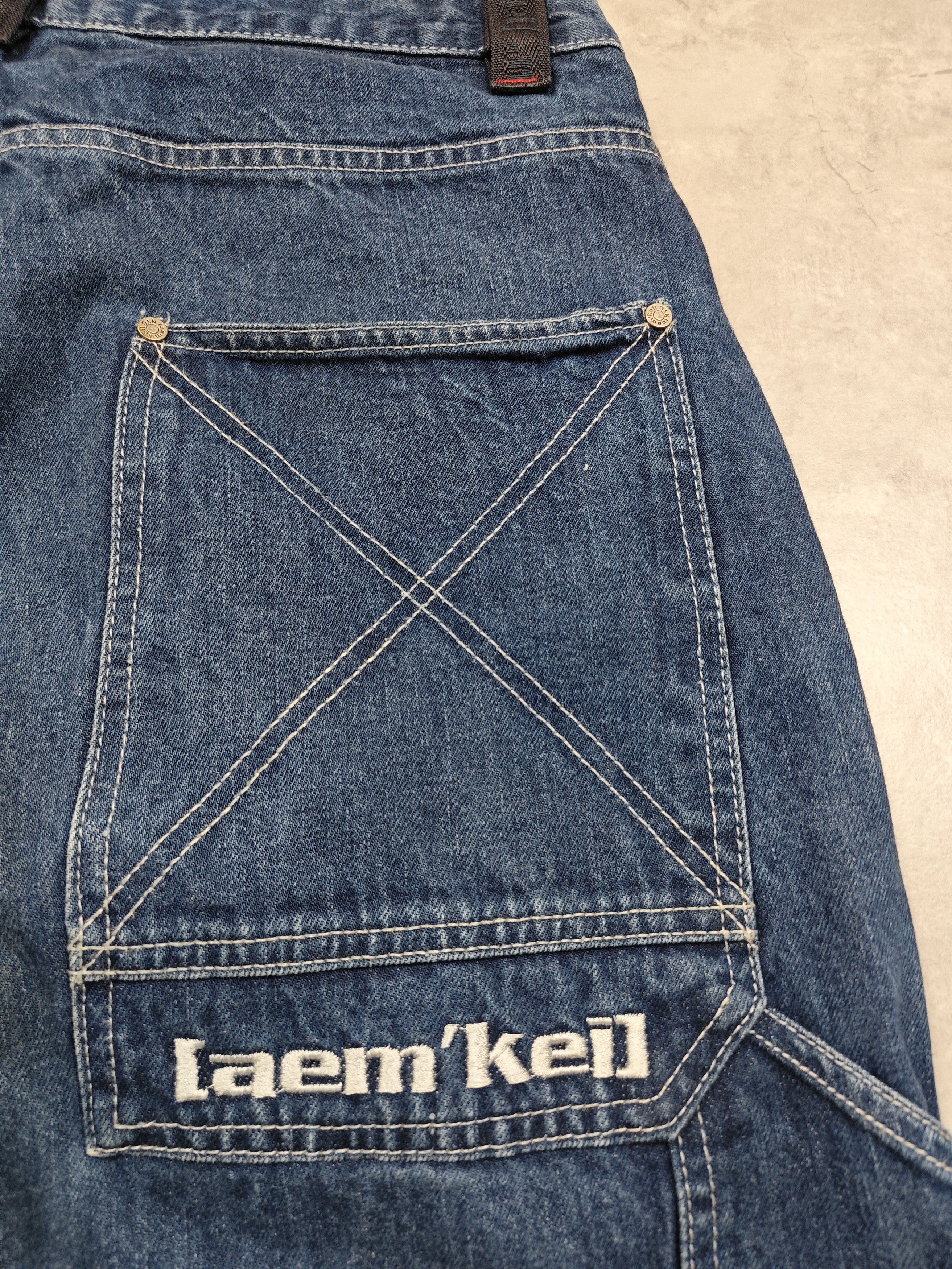 Aem'kei Aem'kei Vintage Baggy Jeans JNCO Style Size US 33 - 2 Thumbnail