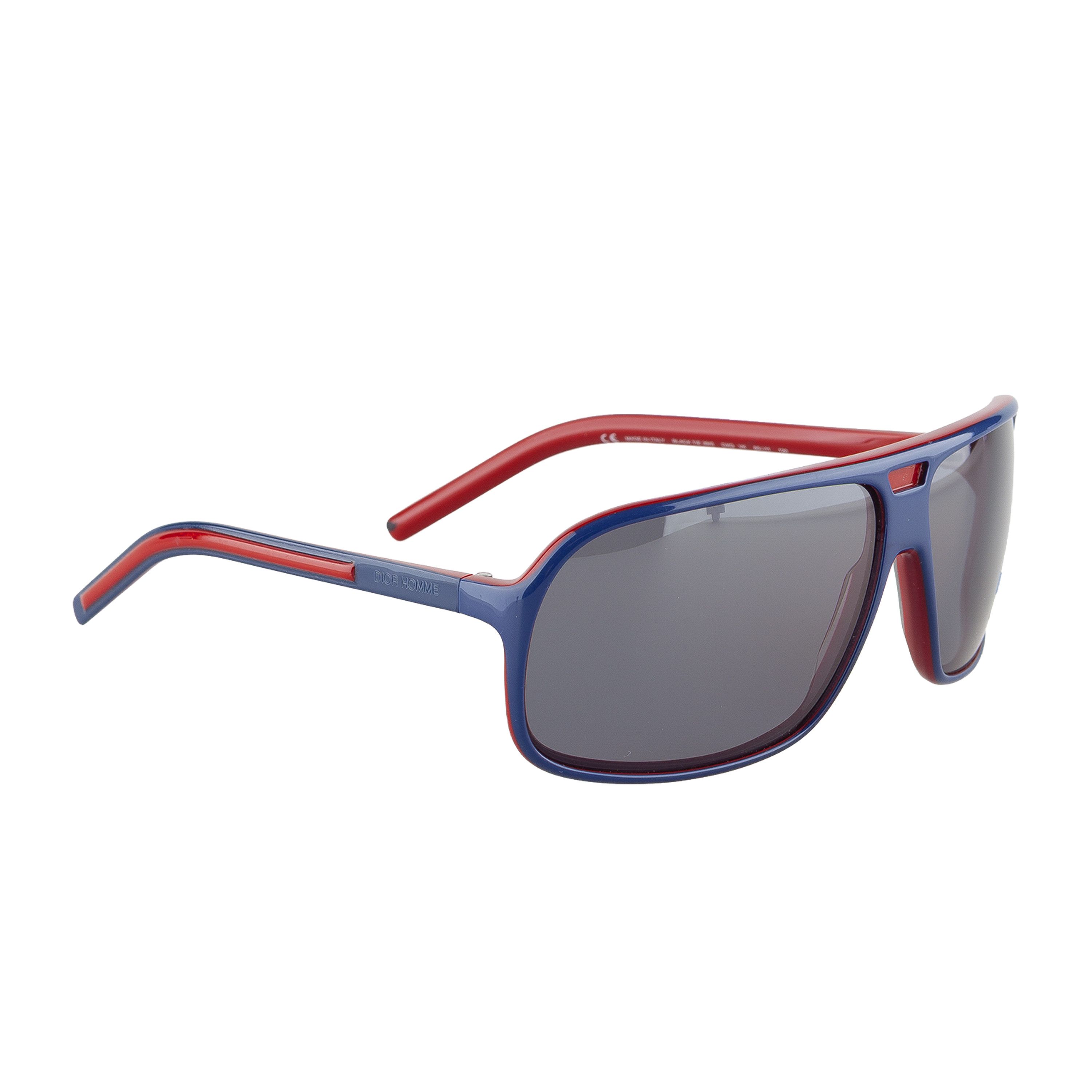 Dior Dior Homme "BLACK TIE" 39/S DXQ VK Navy/Red Sunglasses Size ONE SIZE - 4 Thumbnail
