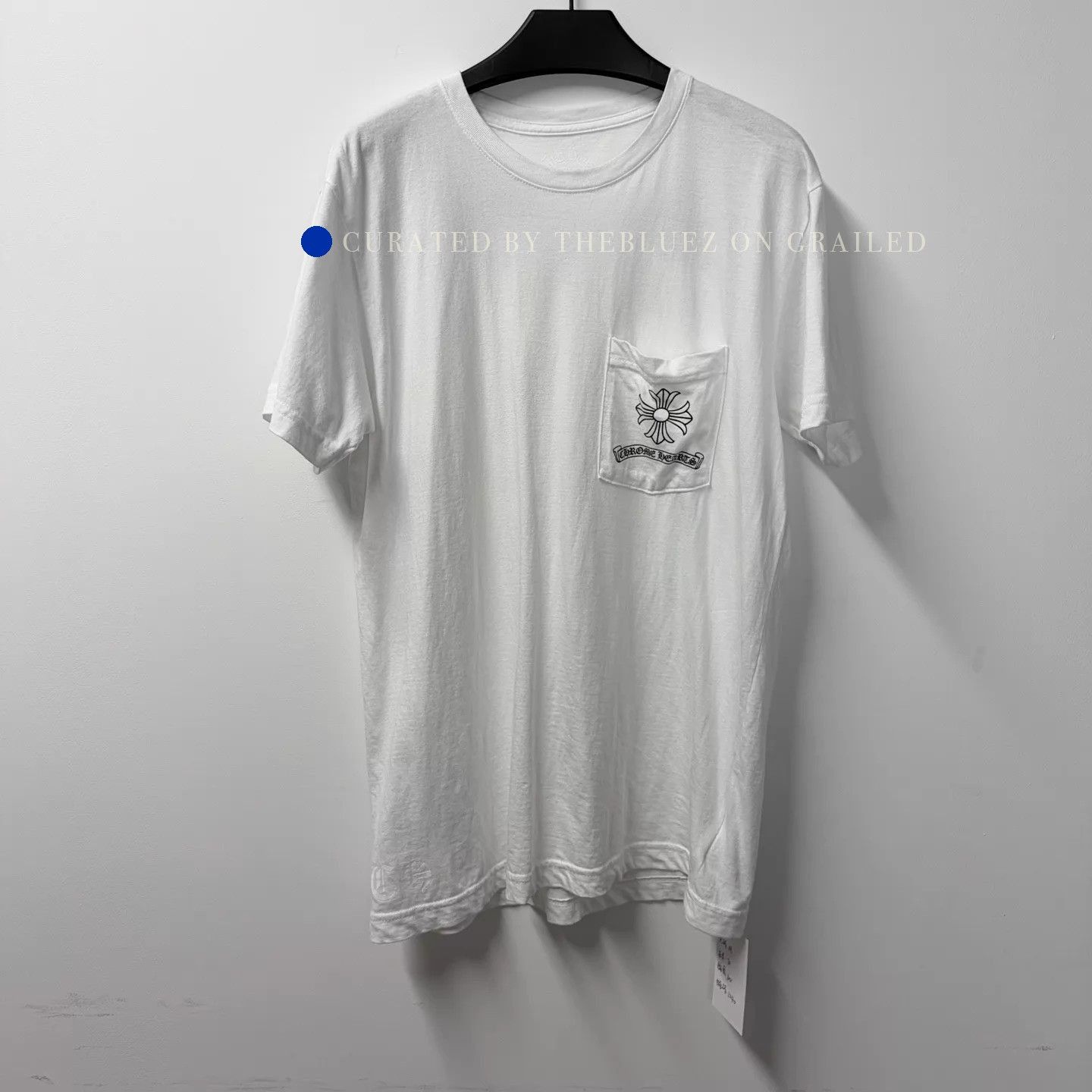 Chrome Hearts White Short Sleeve Tee with Sanskrit Logo Size US M / EU 48-50 / 2 - 1 Thumbnail