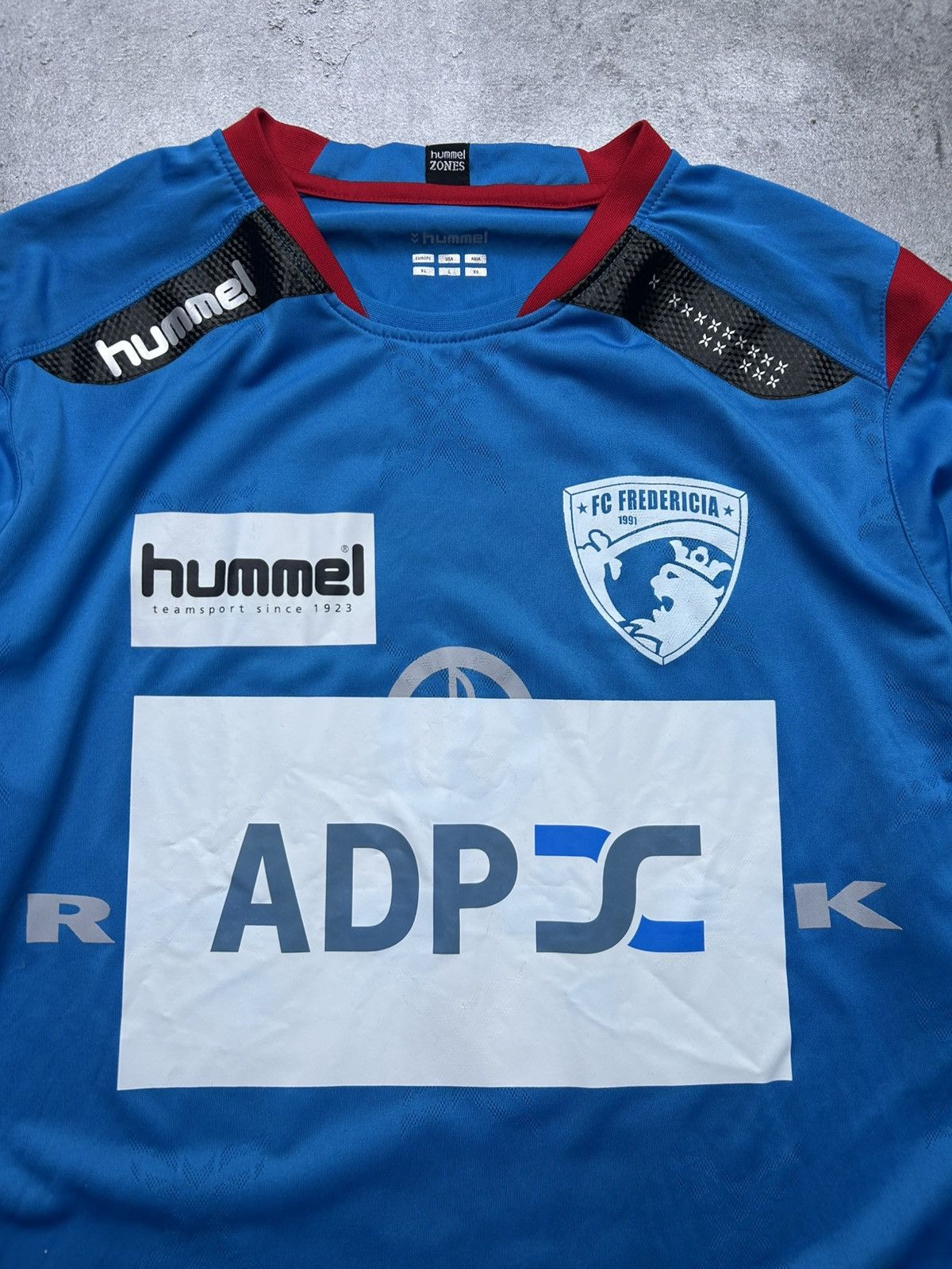 Hummel Match Worn FC Fredericia GK Jersey #17 Andreas Greve Hummel Size US XL / EU 56 / 4 - 8 Thumbnail