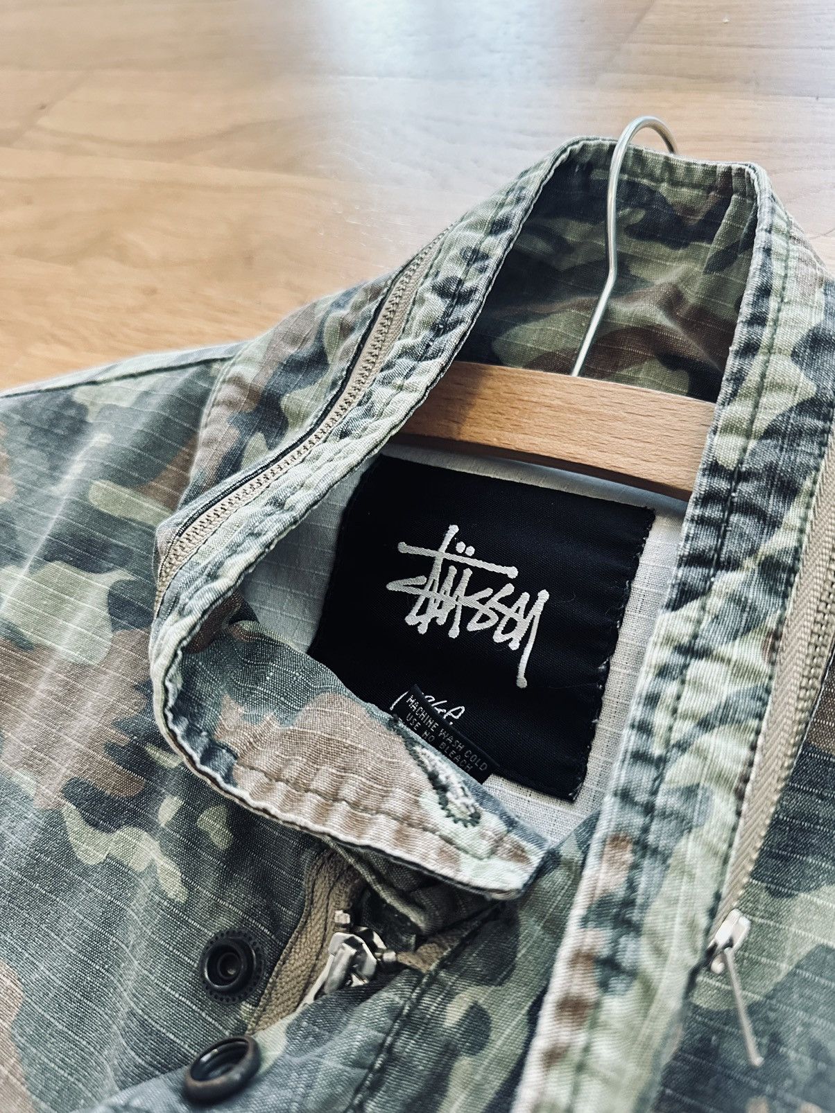 Stussy Stussy camouflage jacket size L Size US L / EU 52-54 / 3 - 1 Thumbnail