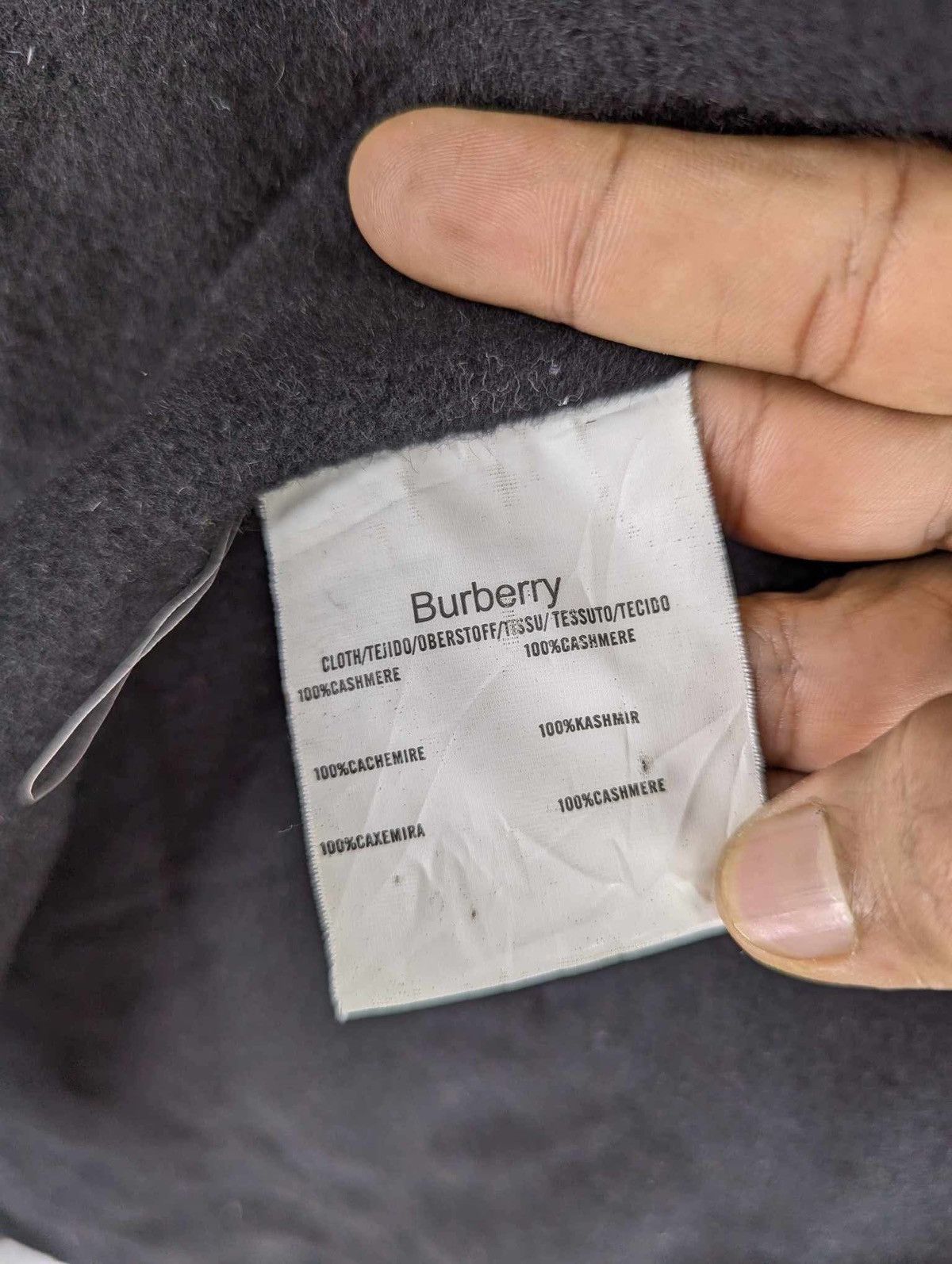 Burberry 🔥BURBERRY NOVACHECK CASHMERE TRENCH COATS Size M / US 6-8 / IT 42-44 - 10 Thumbnail