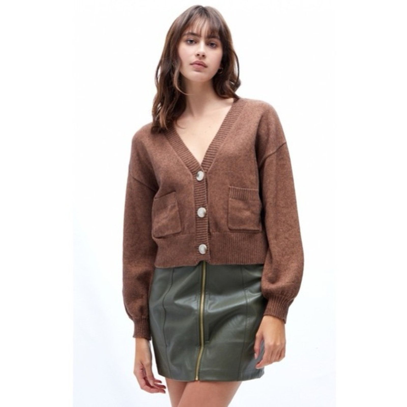 MINKPINK NEW MinkPink Mithra Cardigan - Copper - Small - $119 Size S / US 4 / IT 40 - 4 Thumbnail